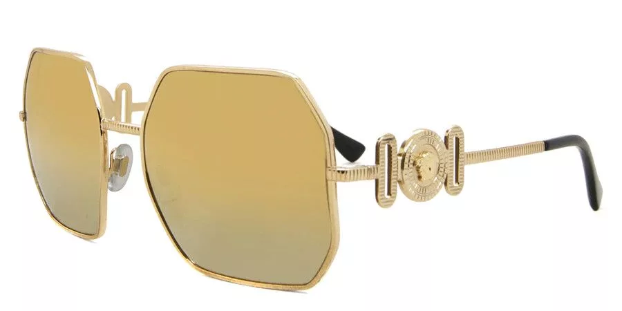 Versace Sunglasses NEW VERSACE VE2248-10027P Gold