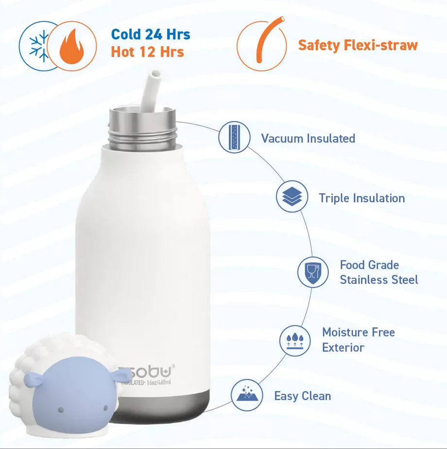 Stainless Water Bottle Bestie Sheep