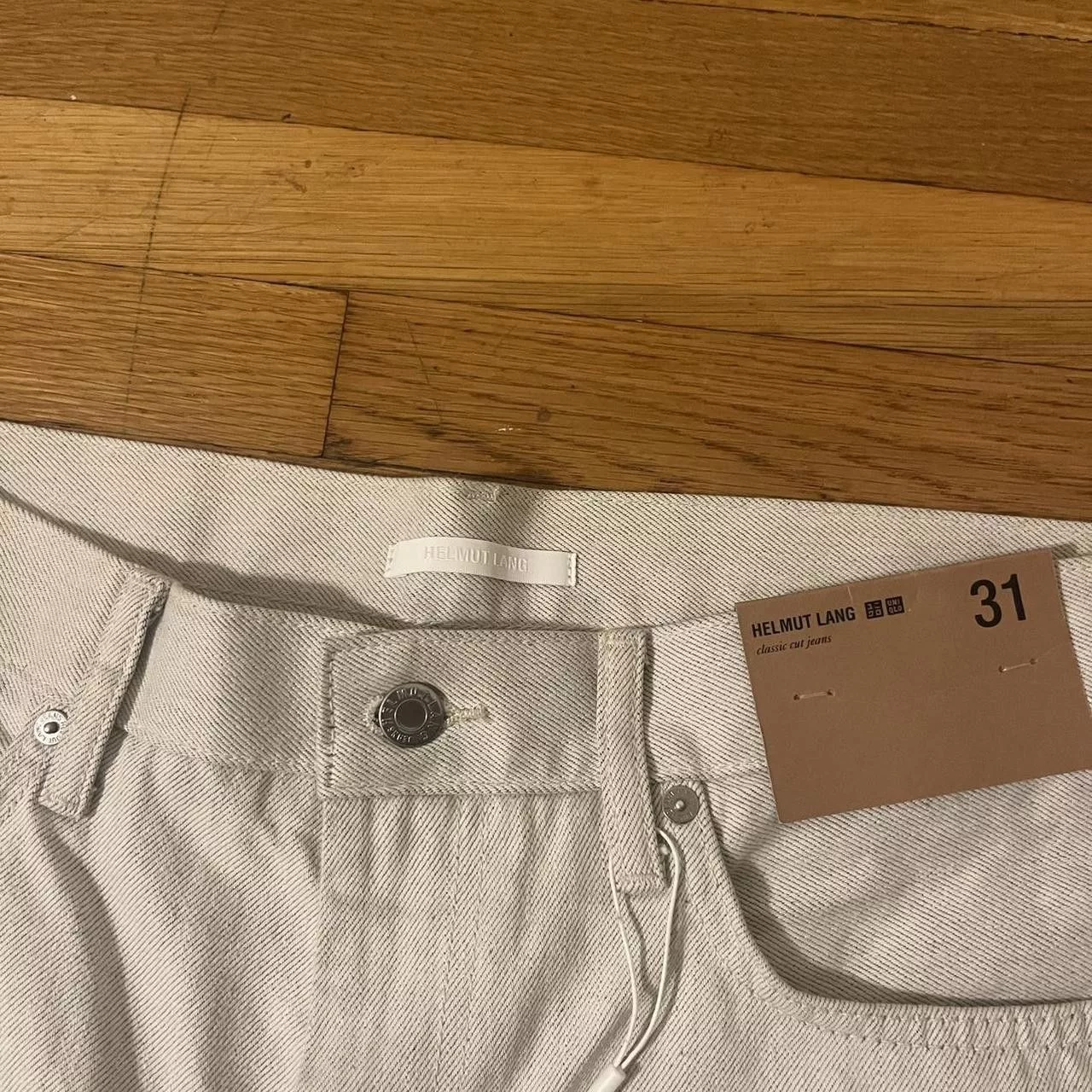 Helmut Lang Denim 1010 31 White