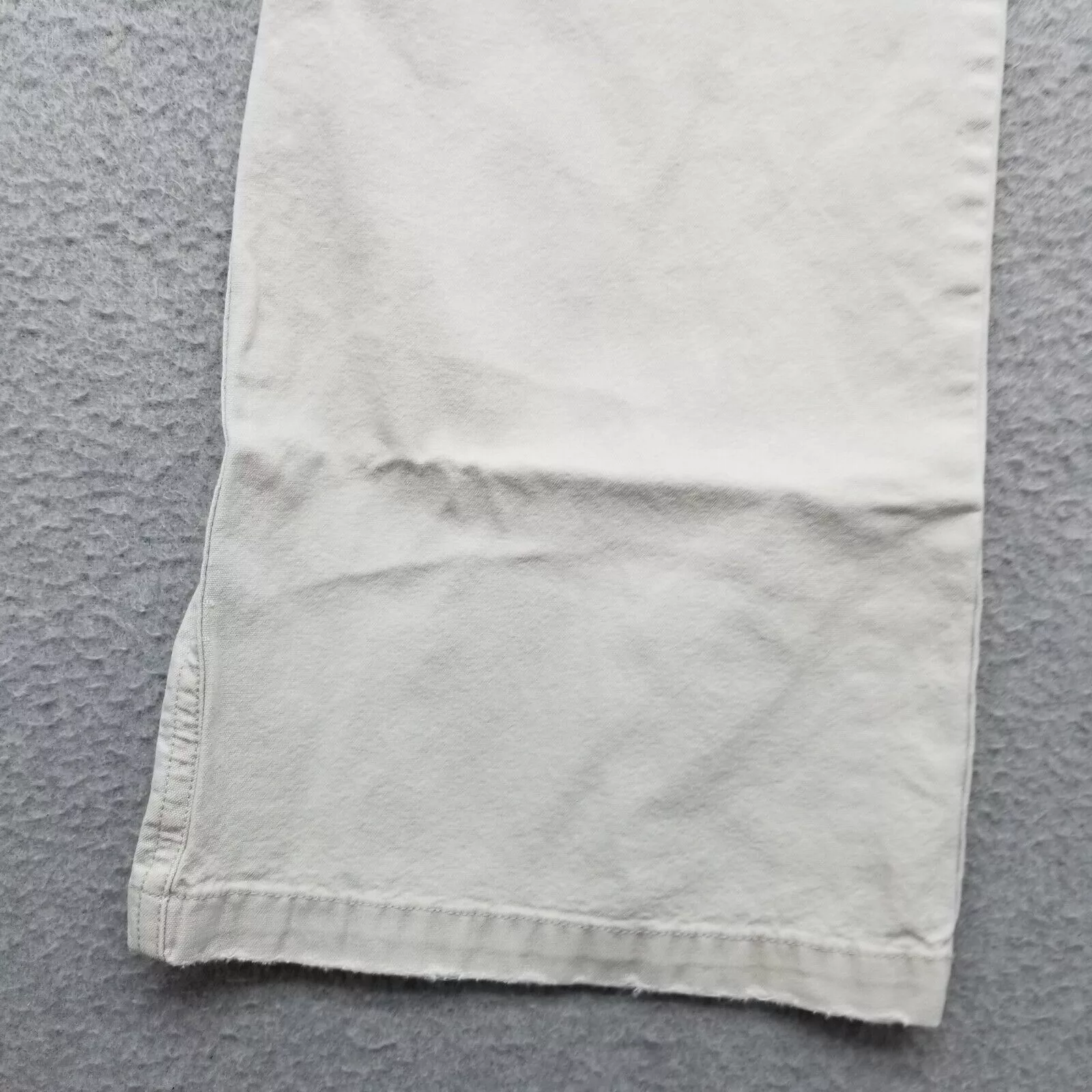 Abercrombie & Fitch Pants Womens 6 Flared Pockets 30x30 White