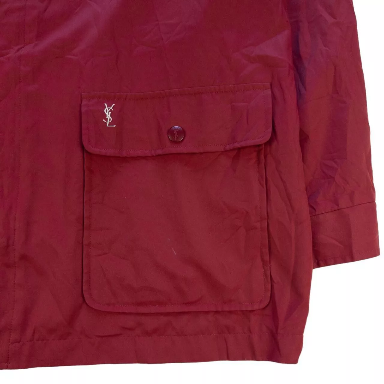 Yves Saint Laurent Light Jackets Vintage YSL Yves Saint Laurent Reversible Jacket Size XL Red
