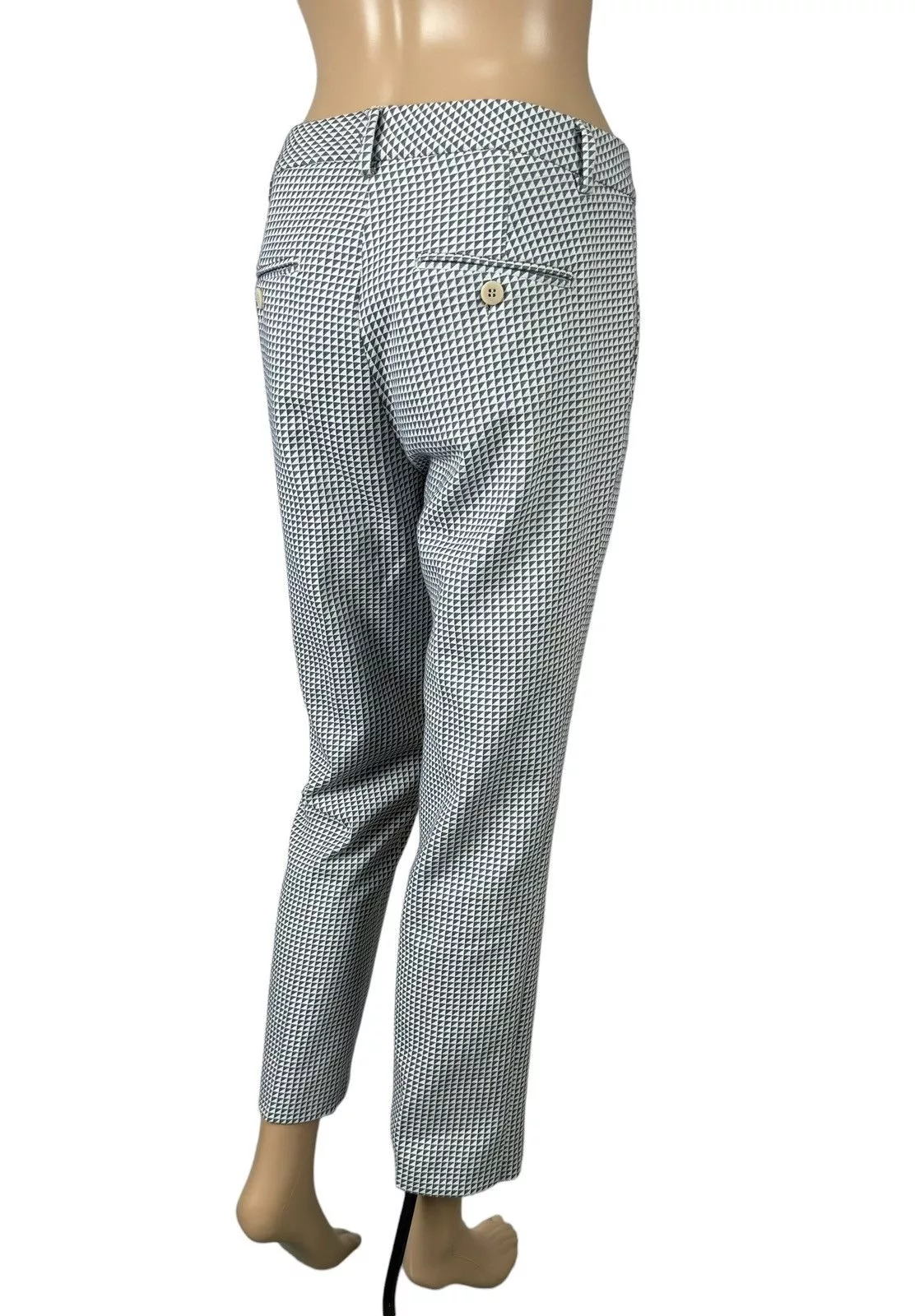 Weekend Max Mara Pants Weekend Max Mara Cigarette Pants Crop Slim size US6 Blue