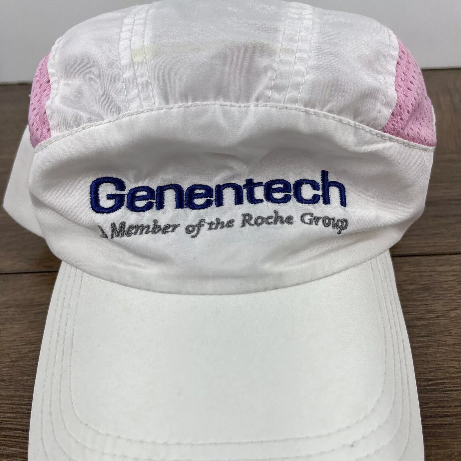 Other Hats Other Genentech Hat White Hat Adjustable White Adult Size Hat
