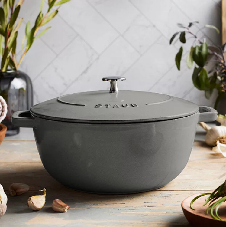 Graphite Grey Round French Oven 5 qt