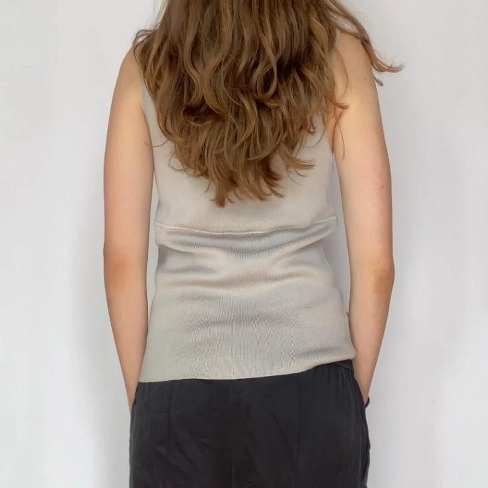 Chanel Tank Tops chanel spring/summer 2001 top Gray