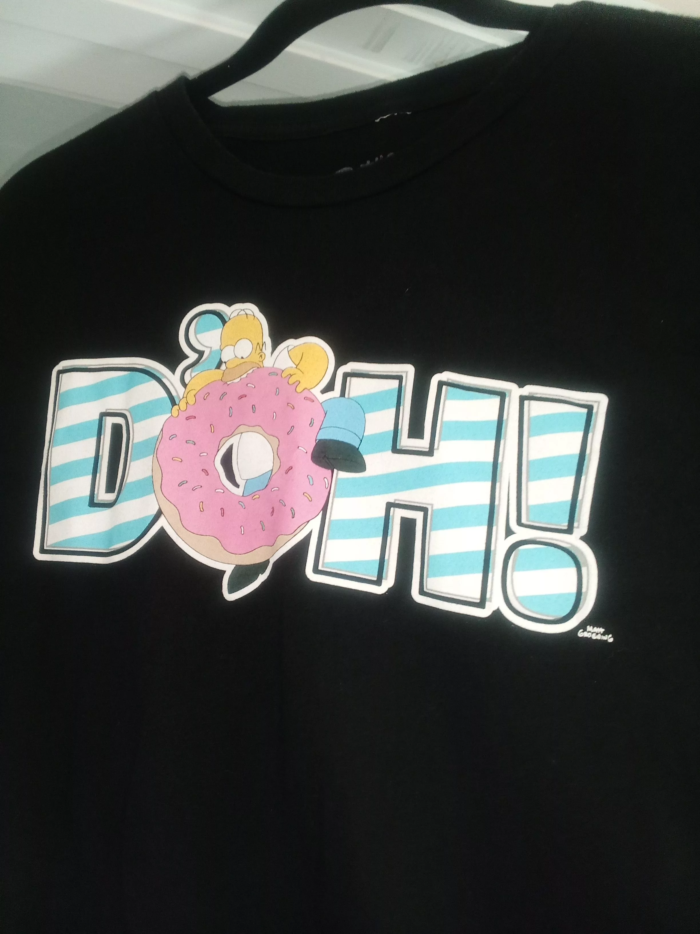 The Simpsons Short Sleeve T Shirts The Simpsons × Universal Studios THE SIMPSONS X UNIVERSAL STUDIOS SHIRT Black