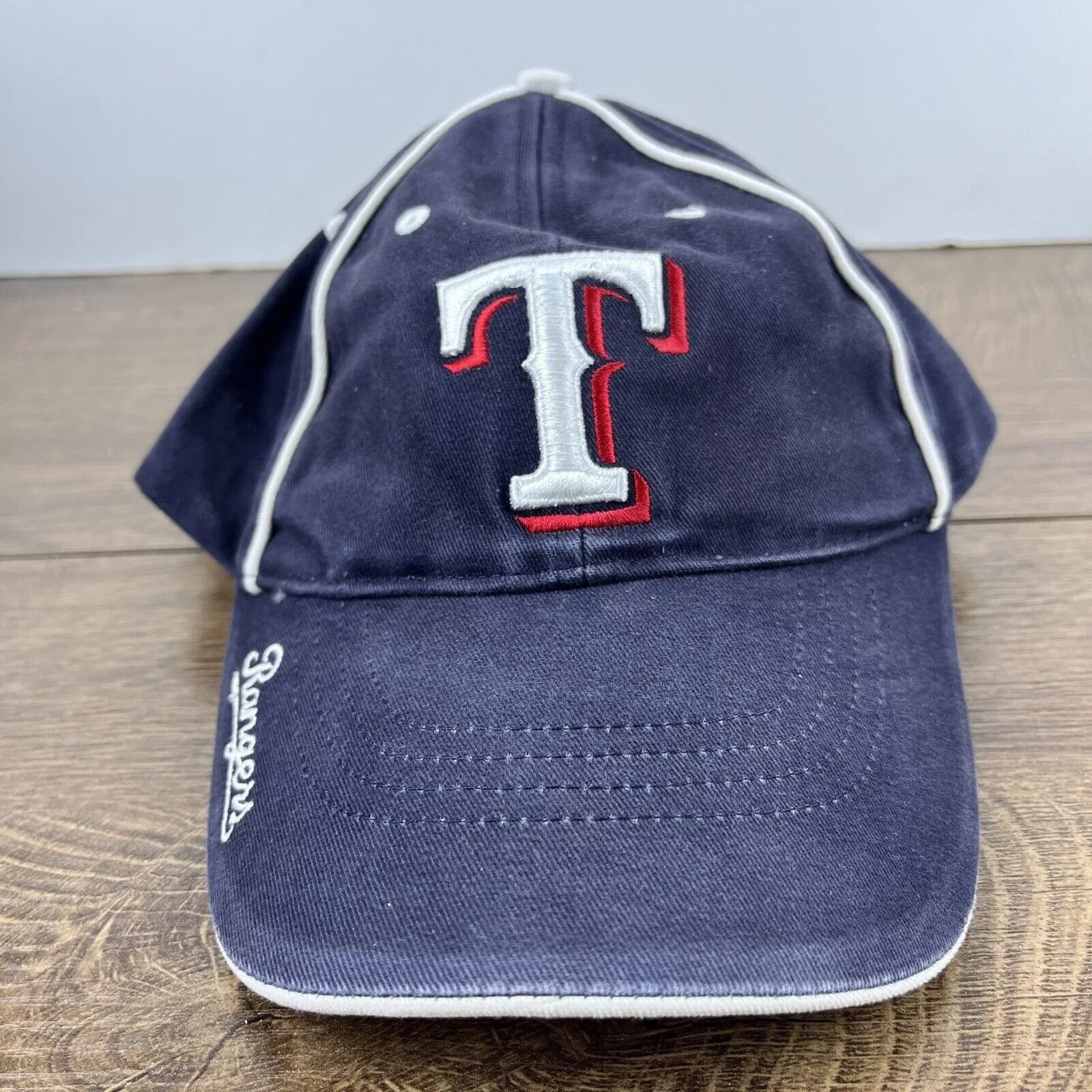 Other Hats Other Texas Rangers MLB Hat Rangers Blue Hat Adjustable Blue Adult