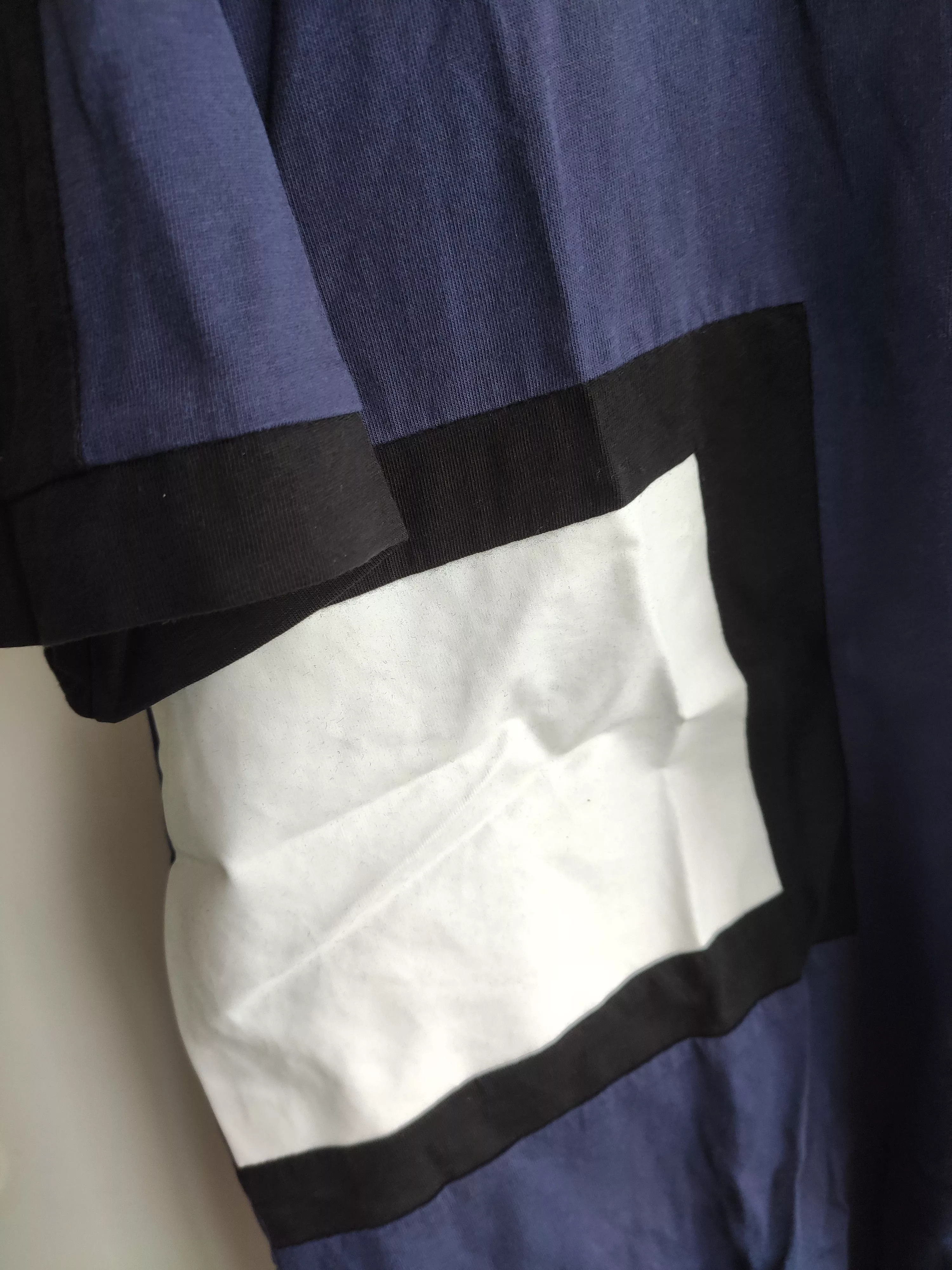 Neil Barrett Short Sleeve T Shirts NEIL BARRETT color-block T-shirt Large BNWT Blue