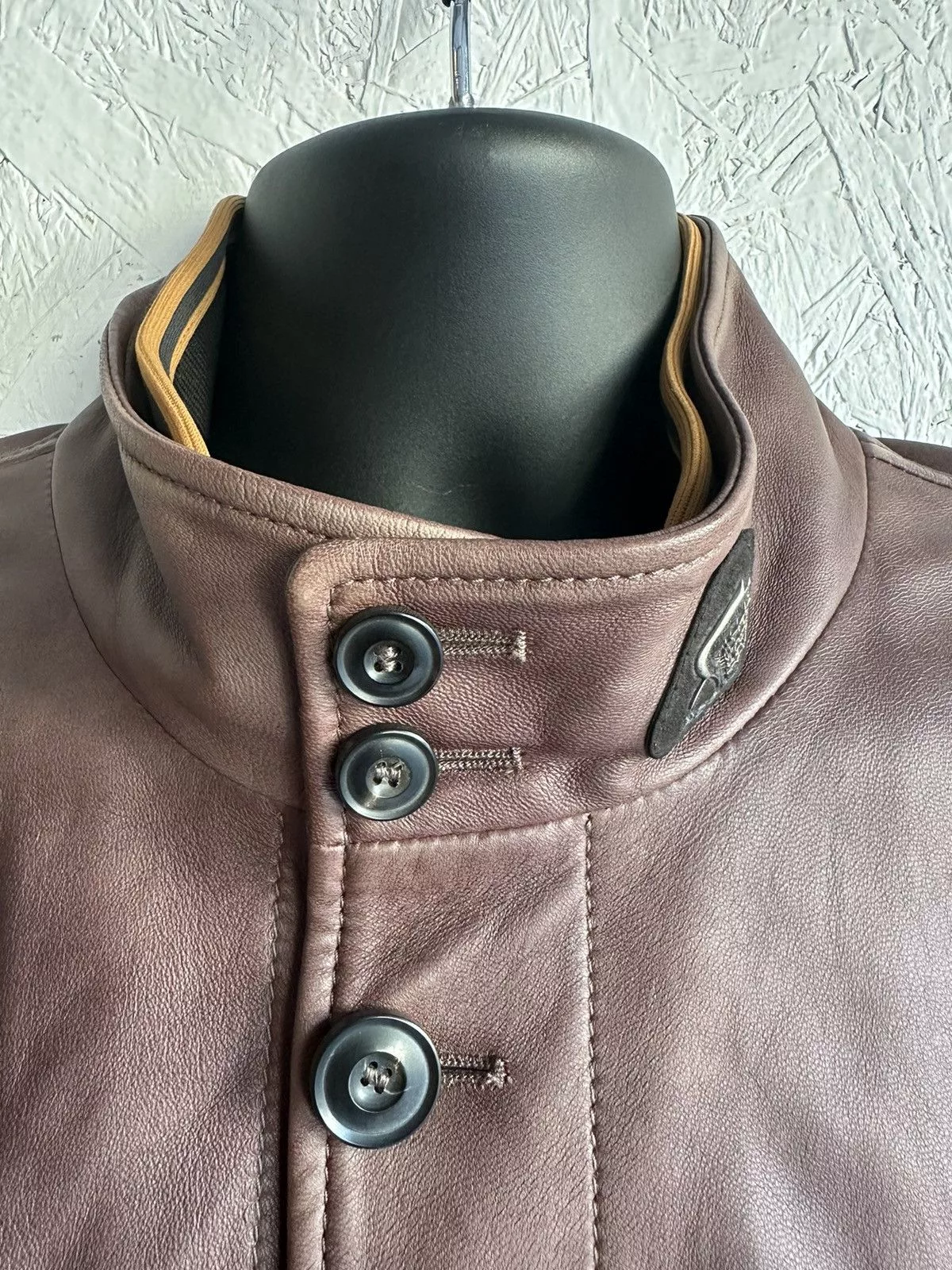 Hogan Leather Jackets Hogan Leather Jacket Brown