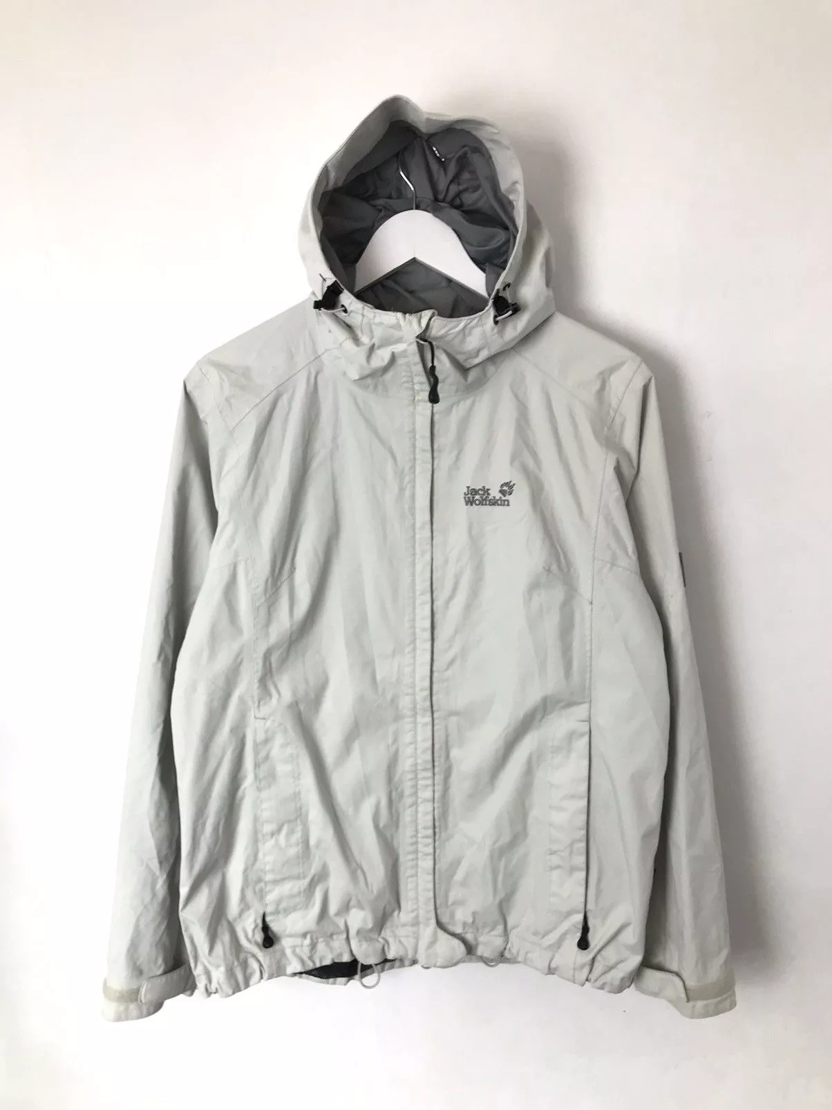 Goretex Light Jackets Goretex × Jack Wolfskin Jack Wolfskin Waterproof,Windbreaker Hooded Jacket White Gorpcore