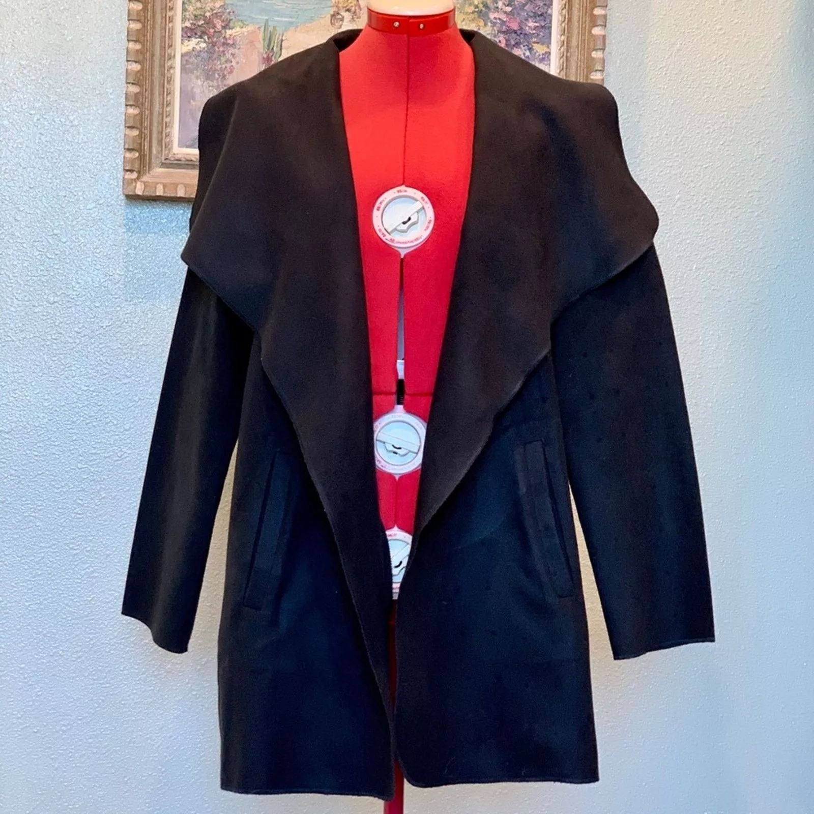 Other Jackets Other Cadence Corner faux suede jacket in a size Medium Black