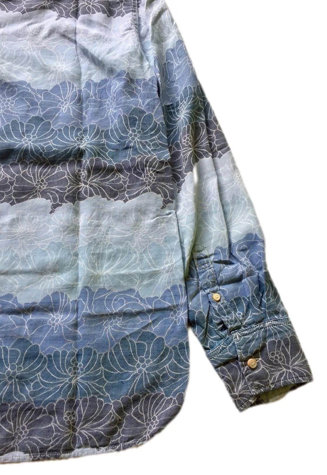 Remi Relief Shirts Button Ups Remi Relief Vintage Japanese Esque Printed Pull over shirt Multi