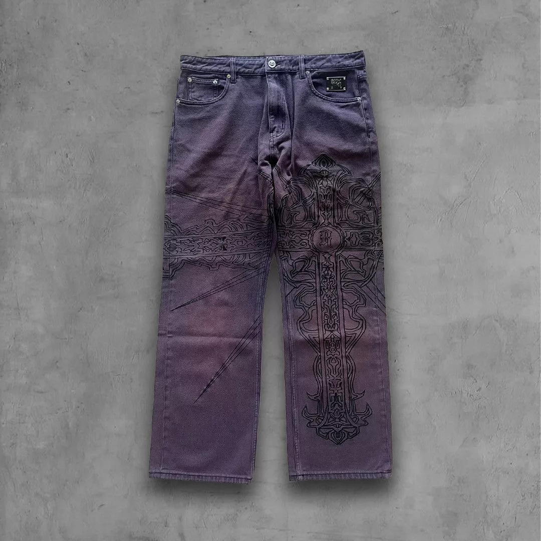 Revenge Denim Revenge Death Note Purple Denim