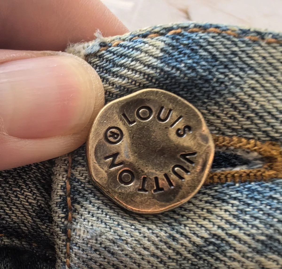 Louis Vuitton Denim Louis Vuitton Louis Vuittion Jeans Blue
