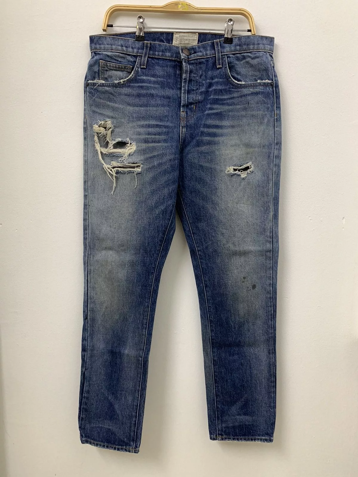 Current/Elliot Jeans Current/Elliot Current & Elliot skinny zephyr destroys Blue Streetwear