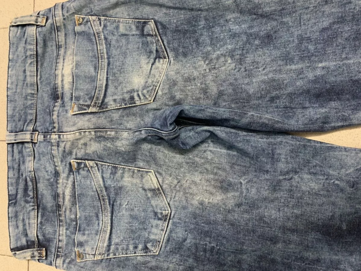 Hysteric Glamour Jeans Hysteric Glamour × Japanese Brand × Tornado Mart Flare Jeans Japanese Brand Low Rise Elastic Acid Bootcut Multi