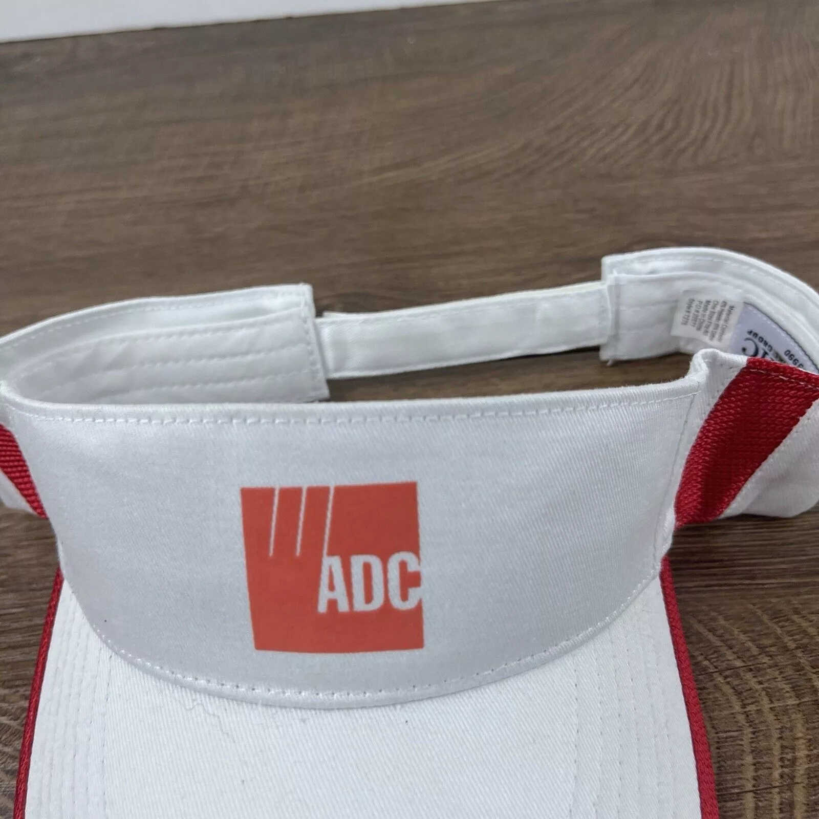 Other Hats Other ADC W Visor Hat White ADC Cap Hat Adjustable Hat ADC White A