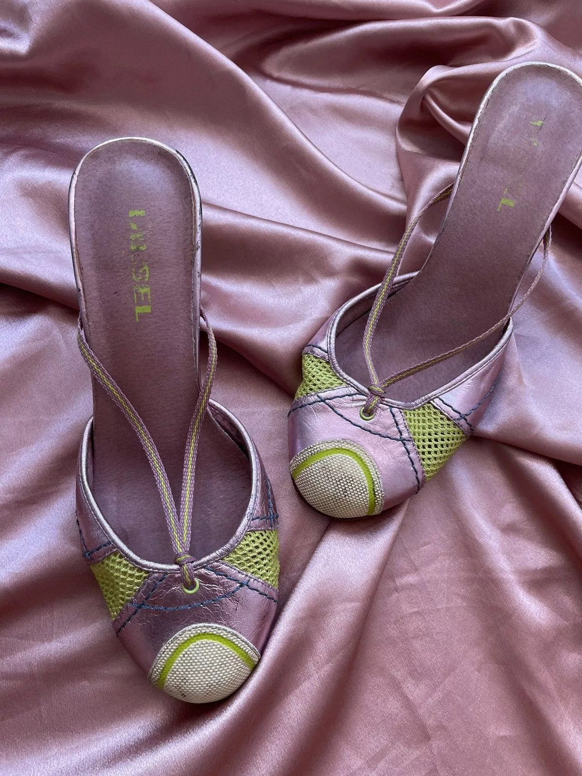 Y2k Diesel mules Pink