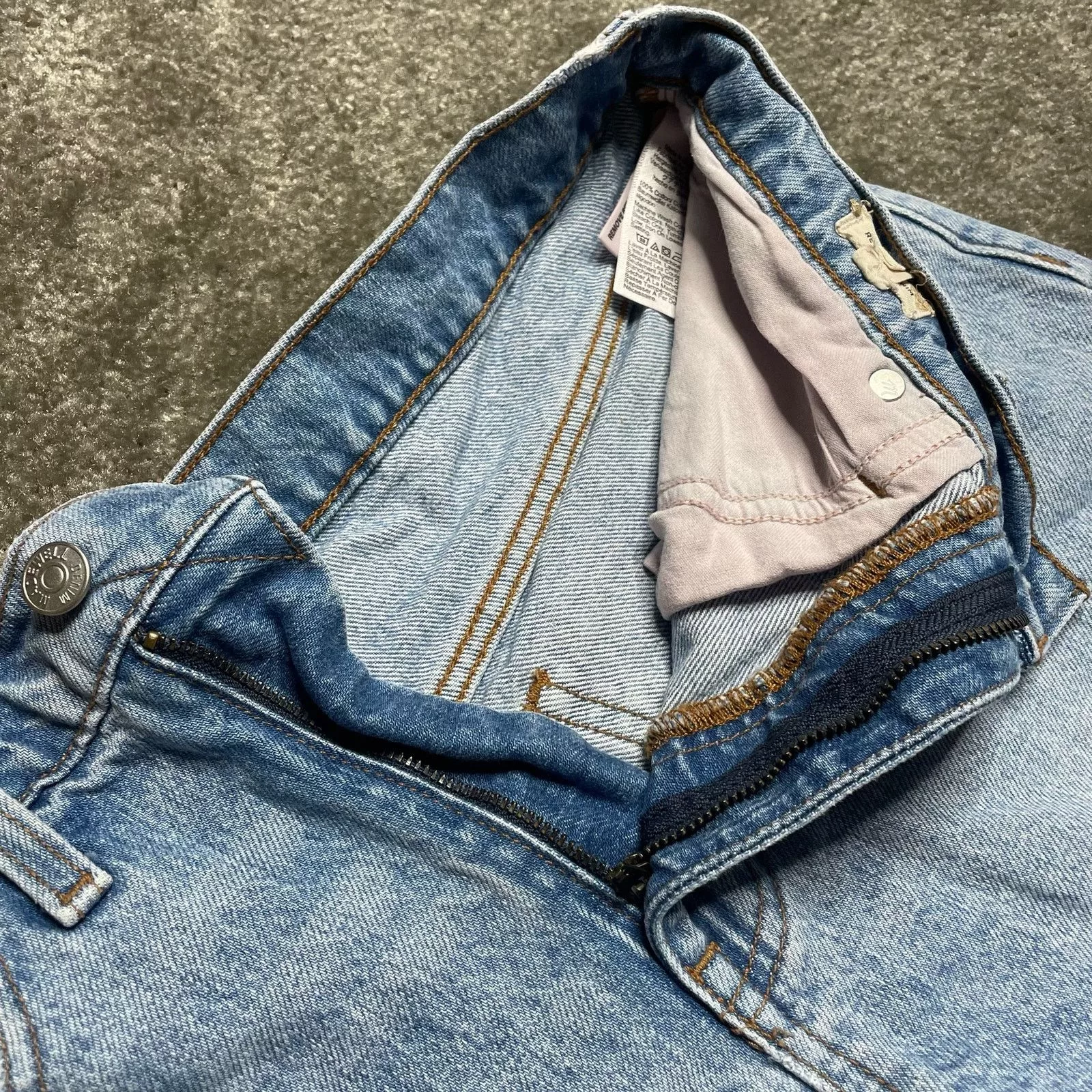 Madewell Shorts Madewell Relaxed Denim Shorts Blue