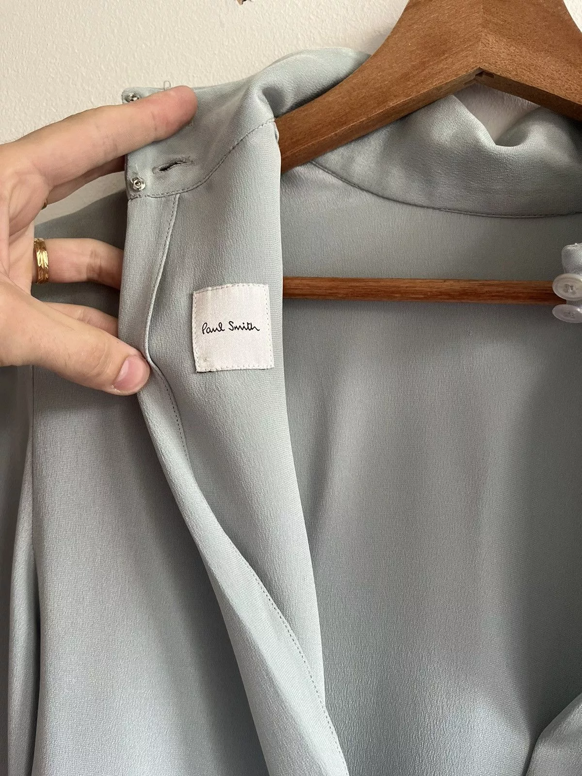 Paul Smith Formal Shirting Special vintage Paul Smith blouse Blue