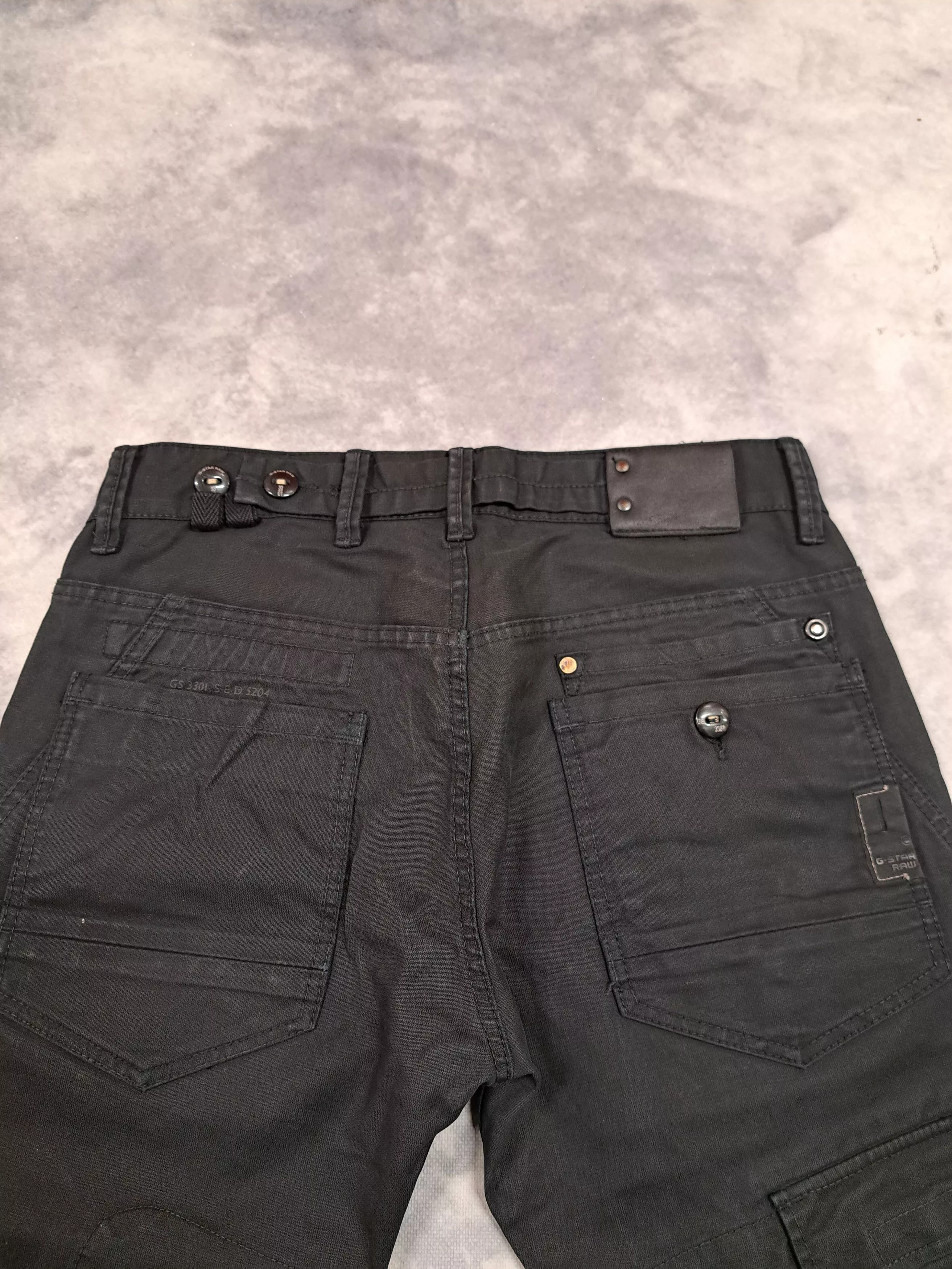 G-Star Denim G-Star Archive Gstar Multipocket Cargo Denim Bondage y2k Drip Black Vintage