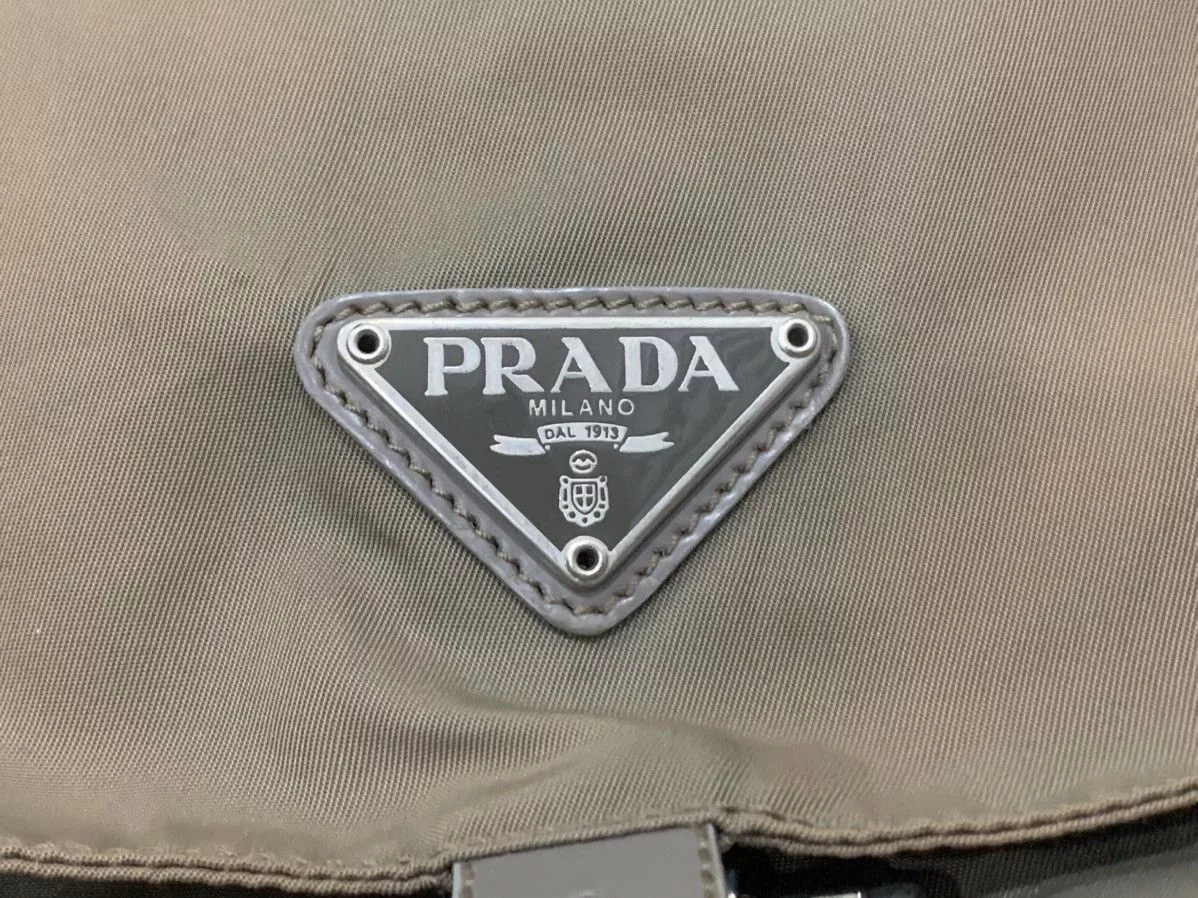Prada Backpacks Authentic vintage Prada brown nylon backpack double pocket