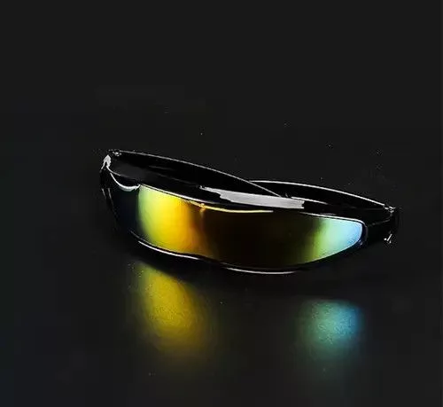 Designer Sunglasses Designer × Electric Visual Cyclops Black Modern Sunglasses Streetwear