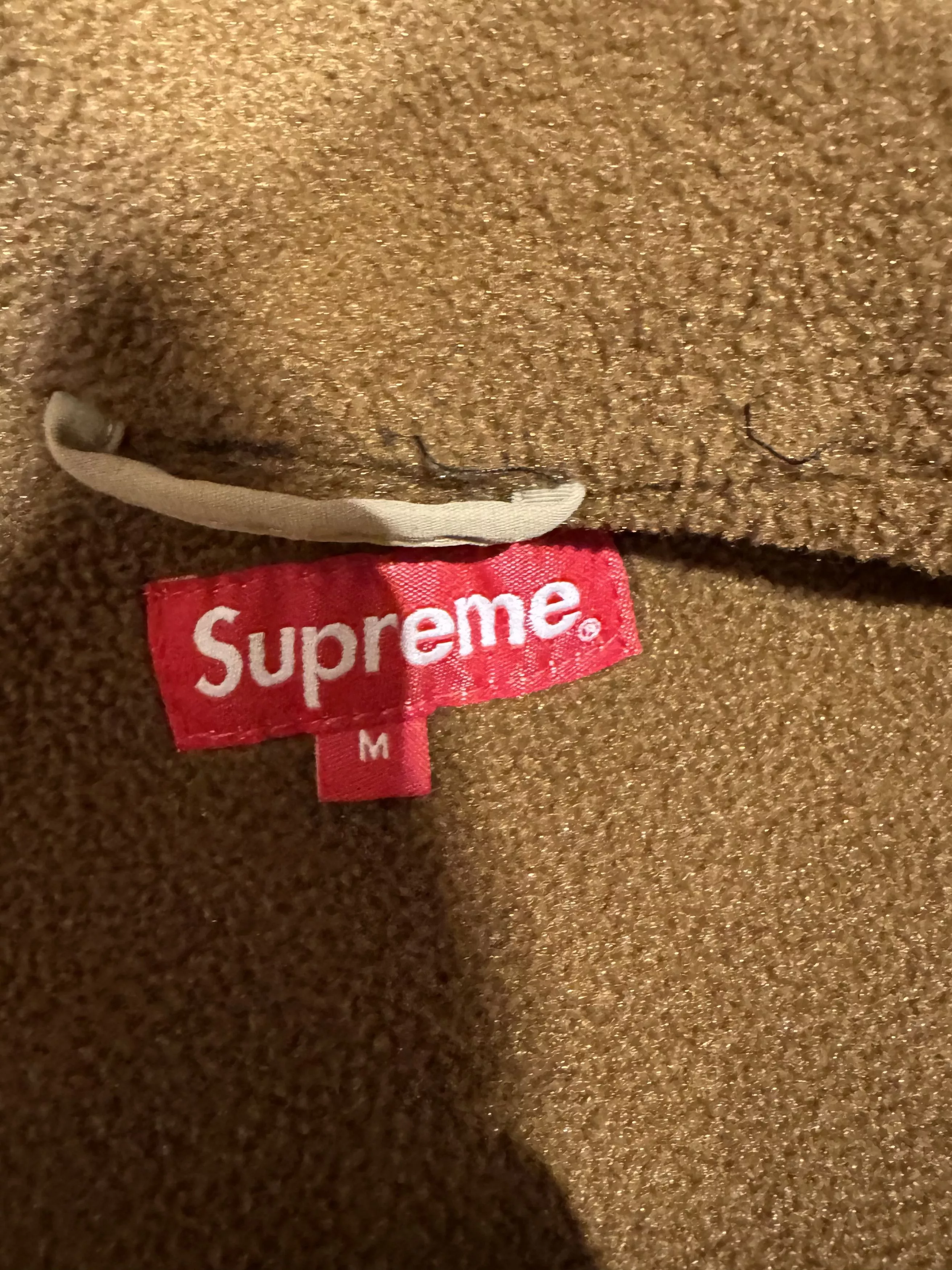 Supreme Light Jackets Supreme Fisherman Jacket Brown