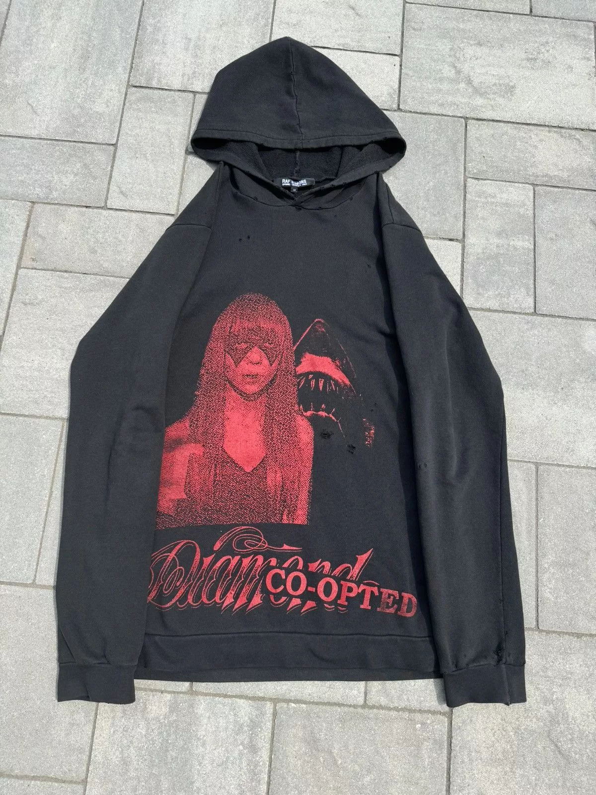 Raf Simons Sweatshirts Hoodies Raf Simons SS03 Raf Simon’s Penelope Hoodie Red