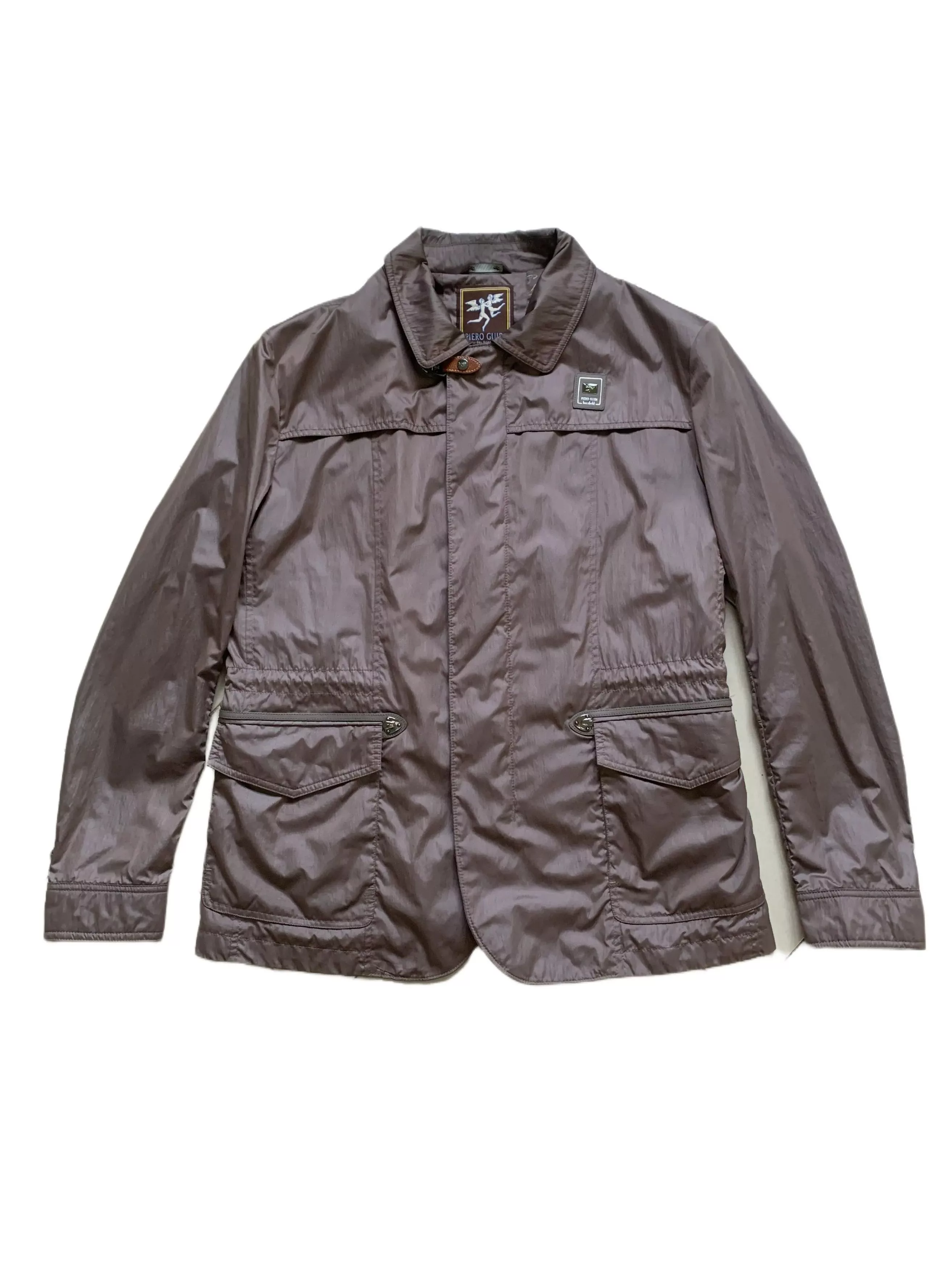 Guidi Light Jackets Piero Guidi Linea Bold light jacket Brown