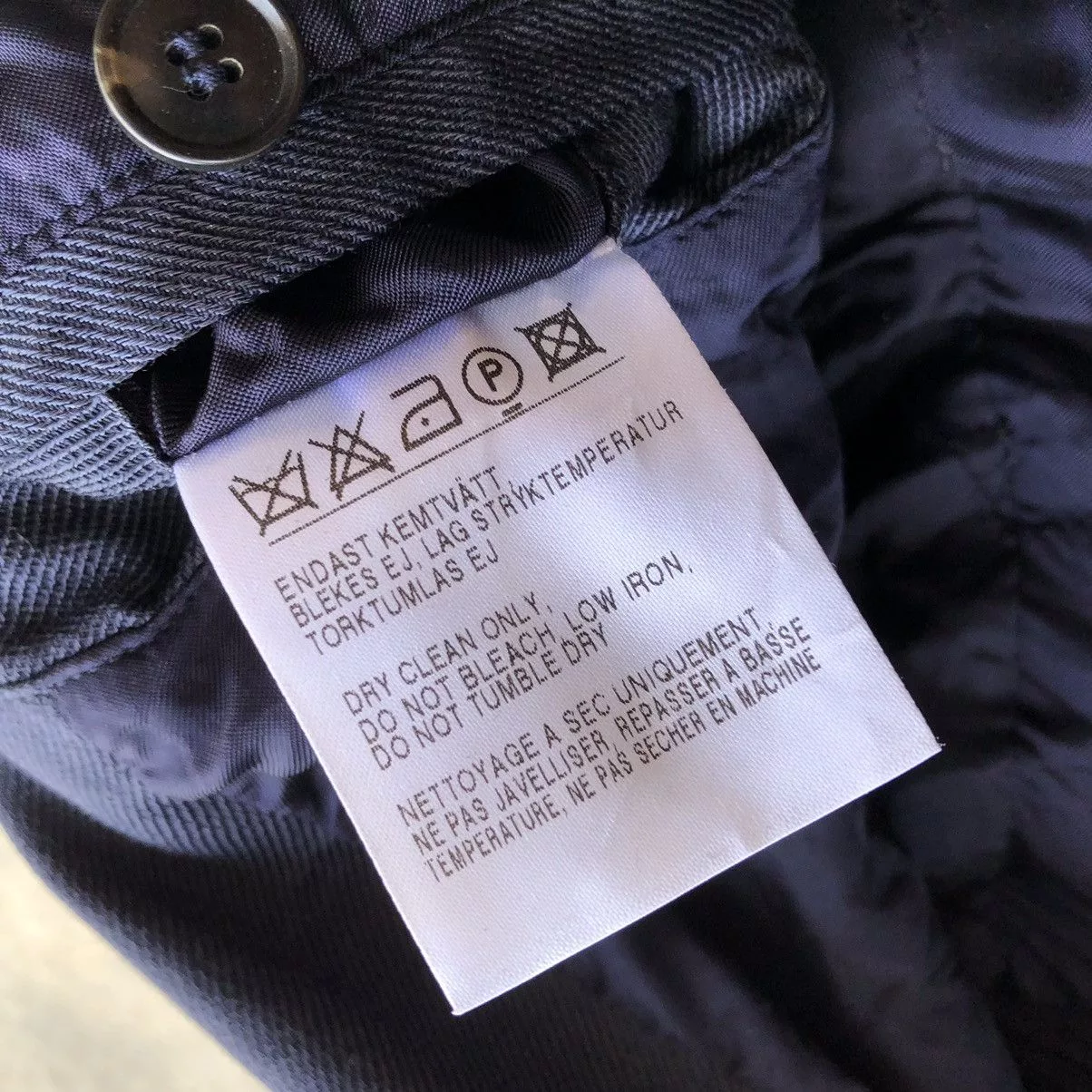Acne Studios Blazers Acne Studios ACNE Formal Suit Blazer Blue