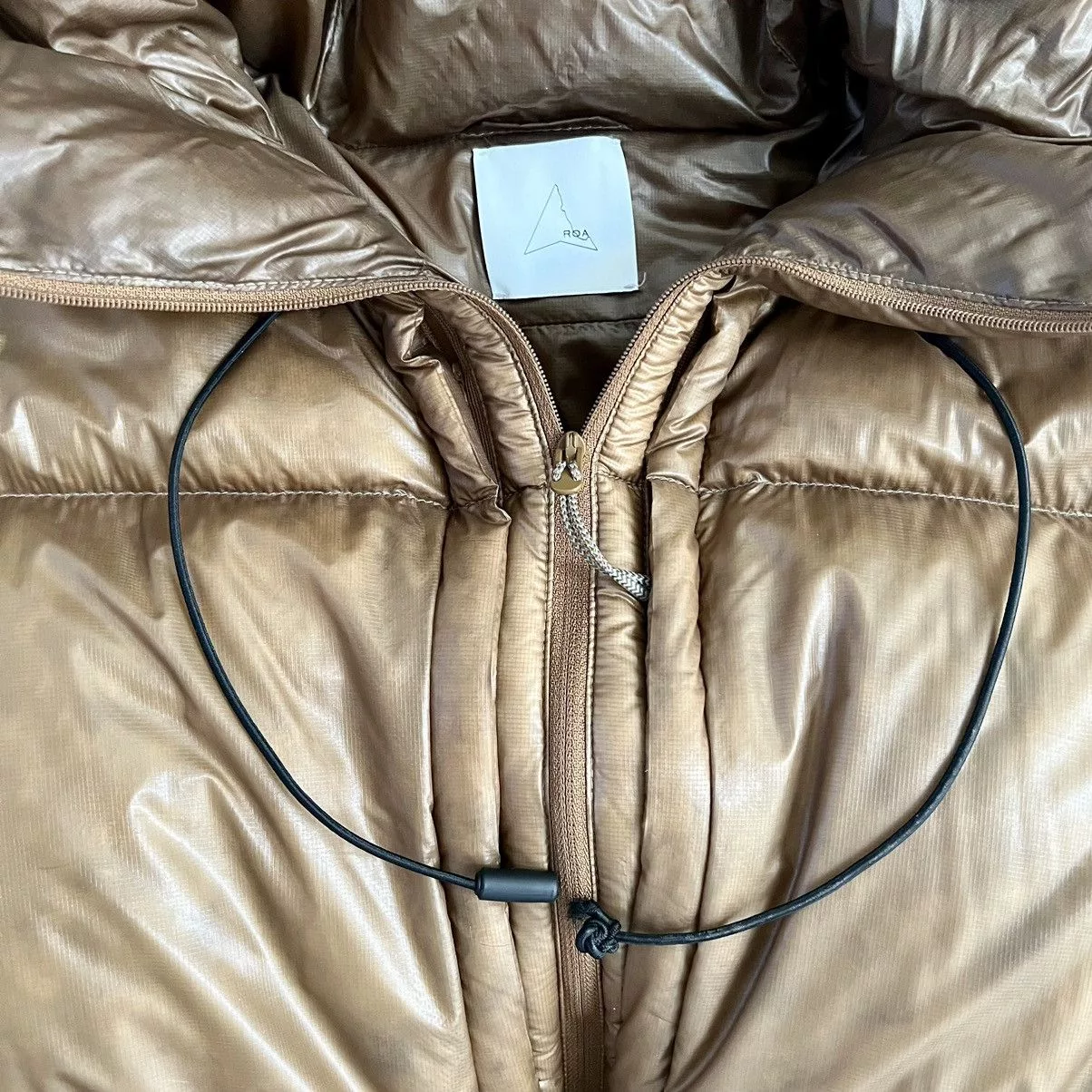 ROA Heavy Coats ROA Hiking Down Puffer Jacket Brown