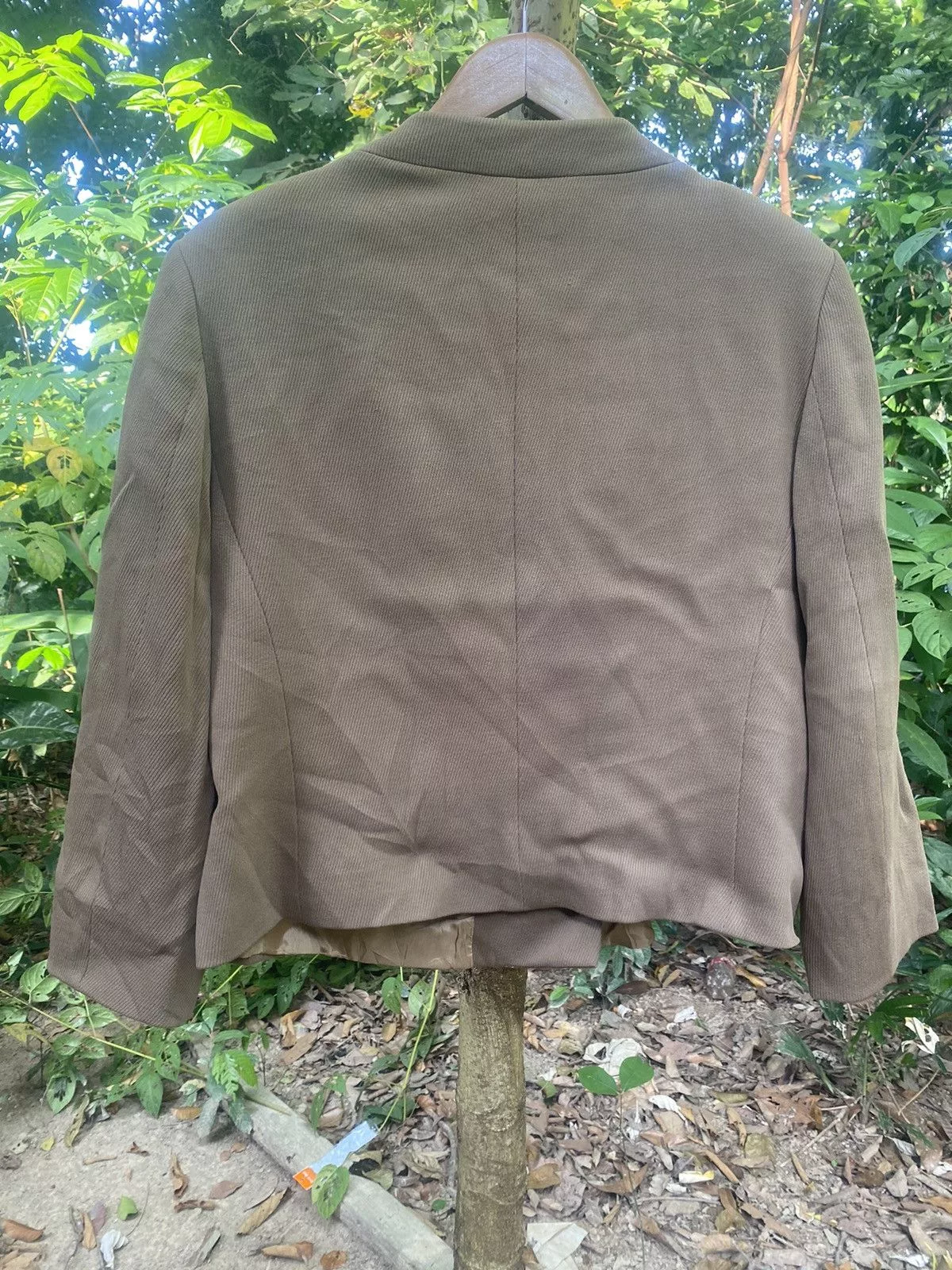 Fendi Jackets Fendi 465 Button Blazer Jacket Brown Luxury