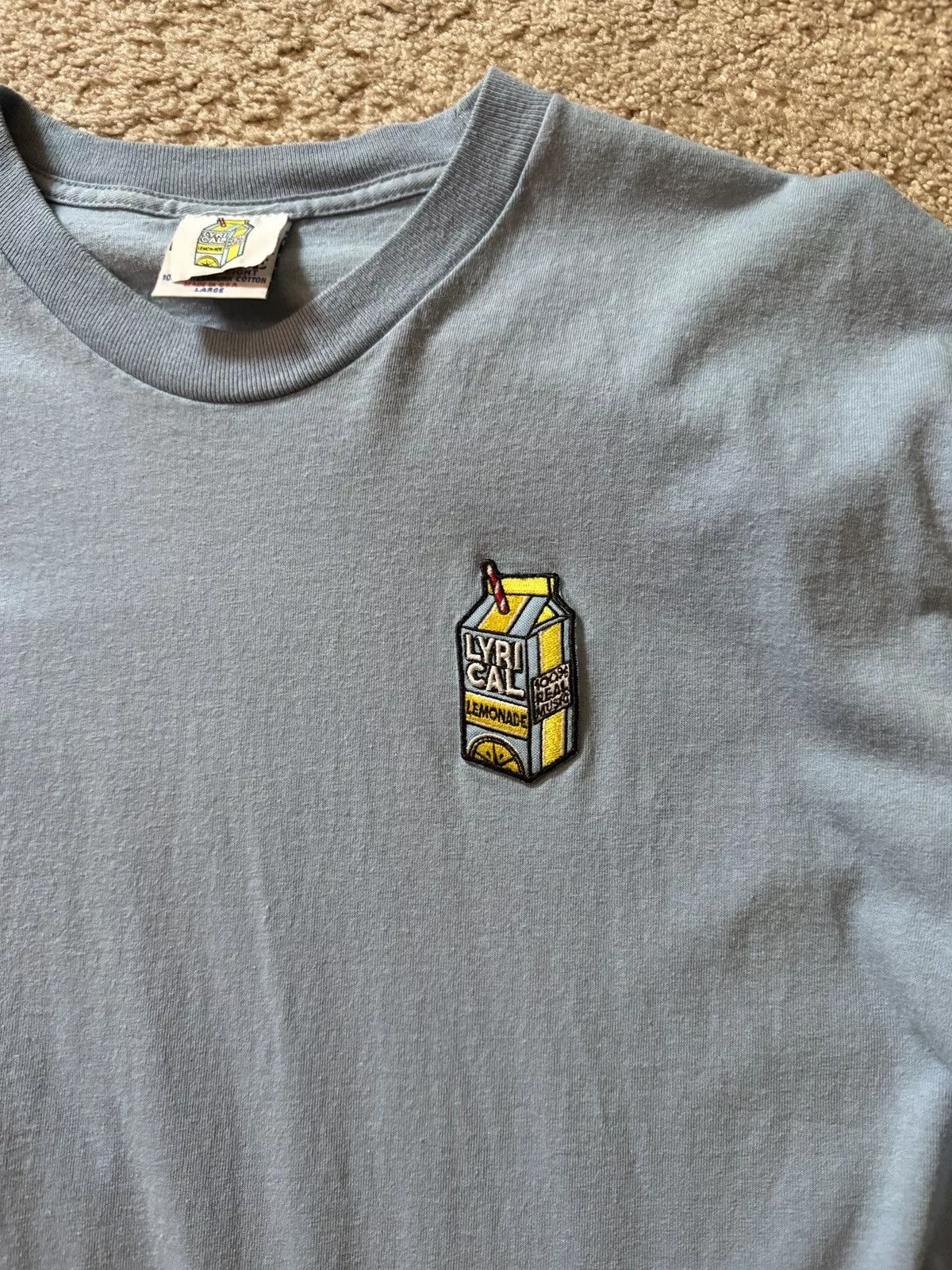 Lyrical Lemonade Short Sleeve T Shirts Lyrical Lemonade Tee Blue