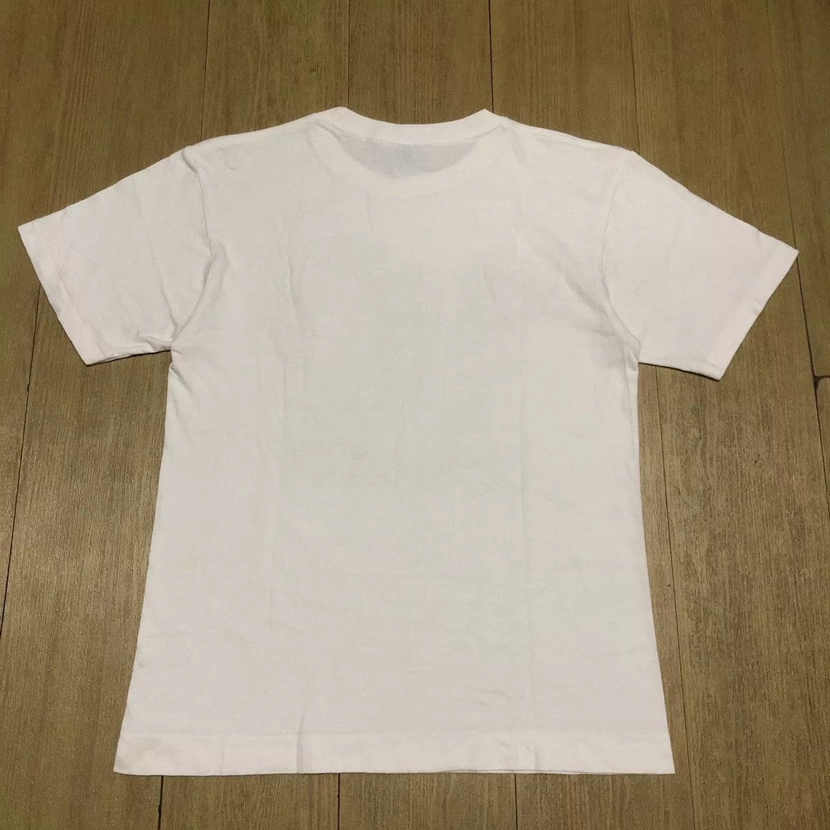 Bape Short Sleeve T Shirts Bape × Vintage OG NIGO A Bathing Ape BAPE 10th Anniversary T-shirts White