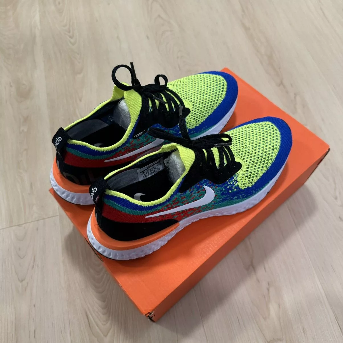 Nike Low Top Sneakers NIKE EPIC REACT FLYKNIT BELGIUM Green