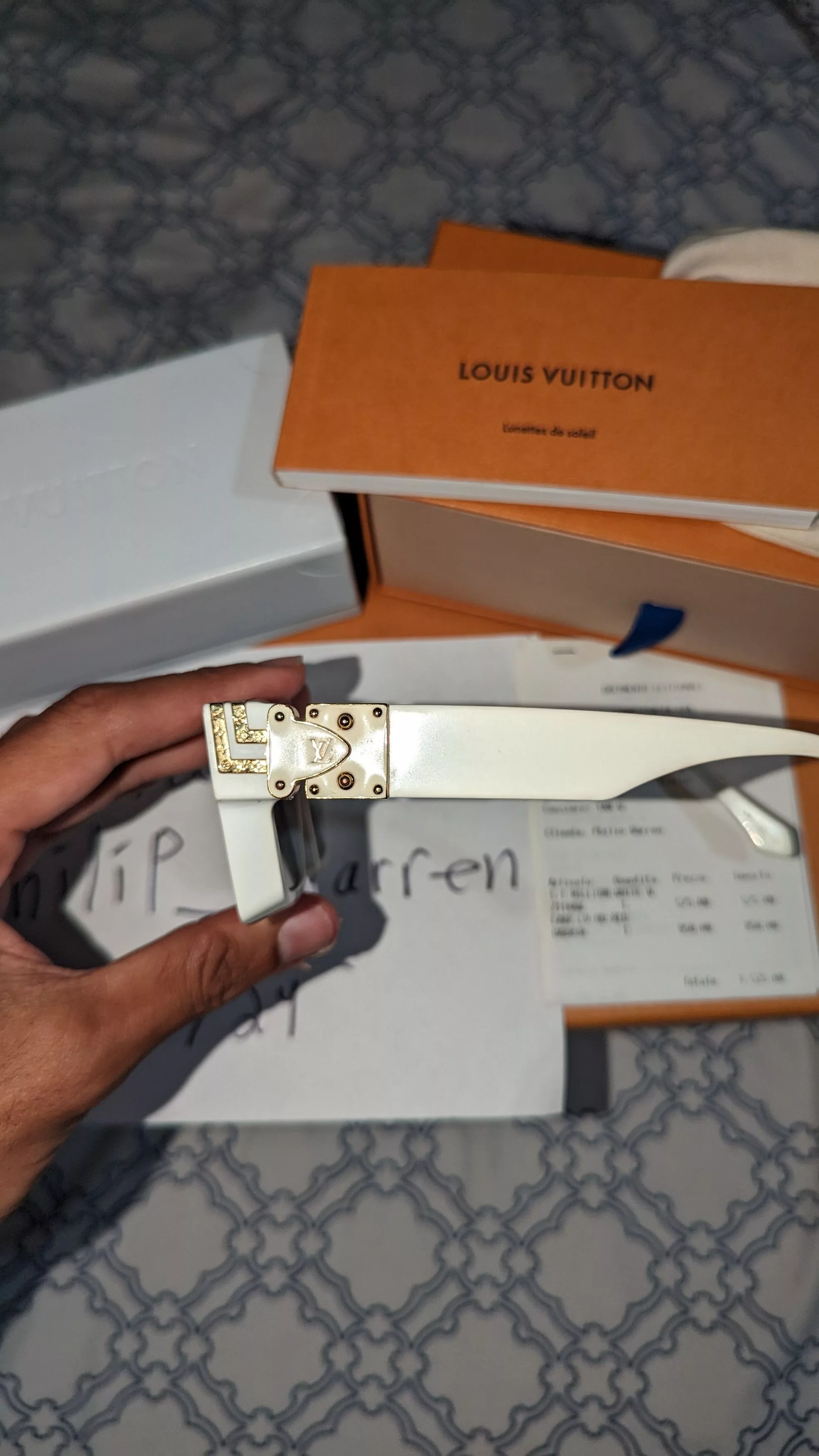 Louis Vuitton Sunglasses Louis Vuitton Virgil Abloh Millionaire Sunglasses White