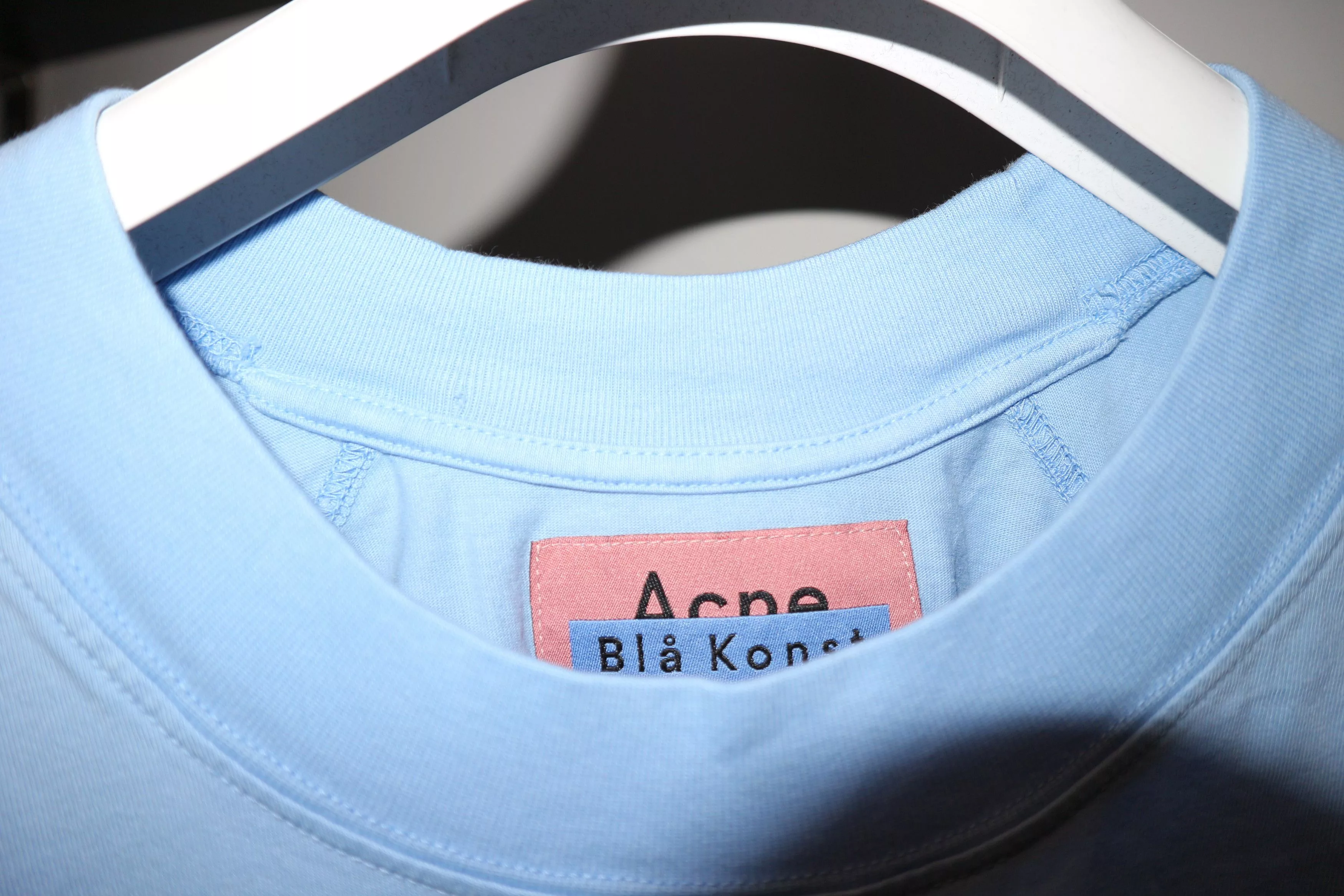 Acne Studios Short Sleeve T Shirts Acne Studios SAMPLE Shirt Blue