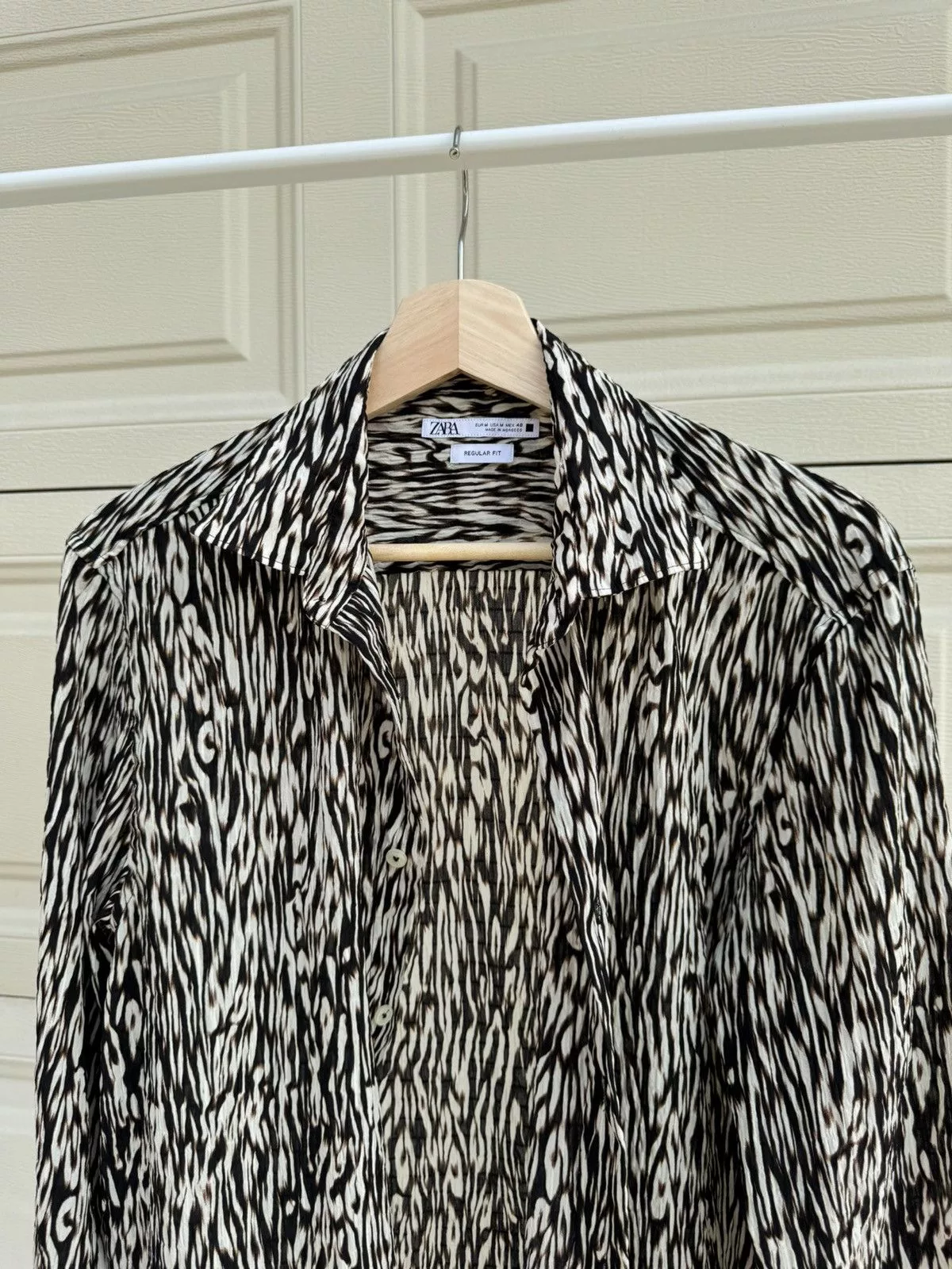 Zara Shirts Button Ups zara shirt Black