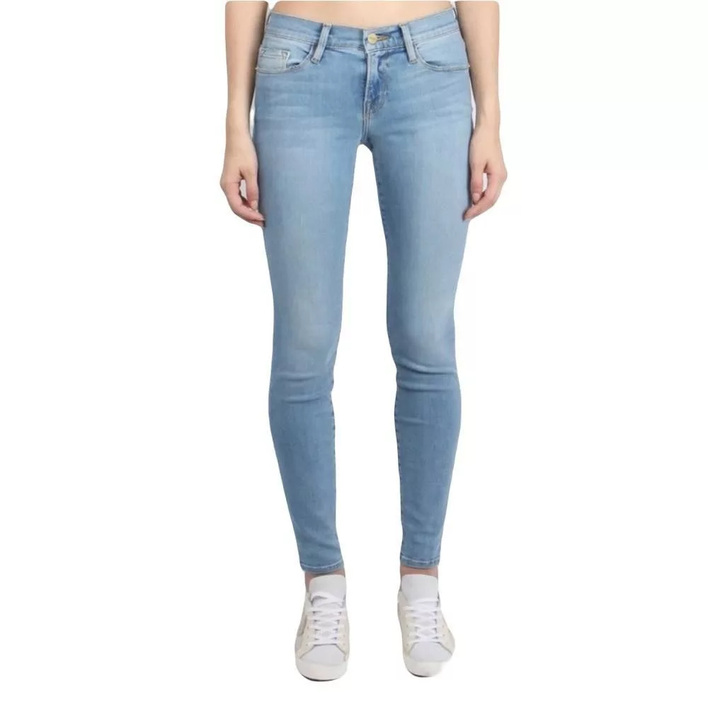 Frame Jeans Frame Le Skinny de Jeanne Light Blue Wash Denim Size 27