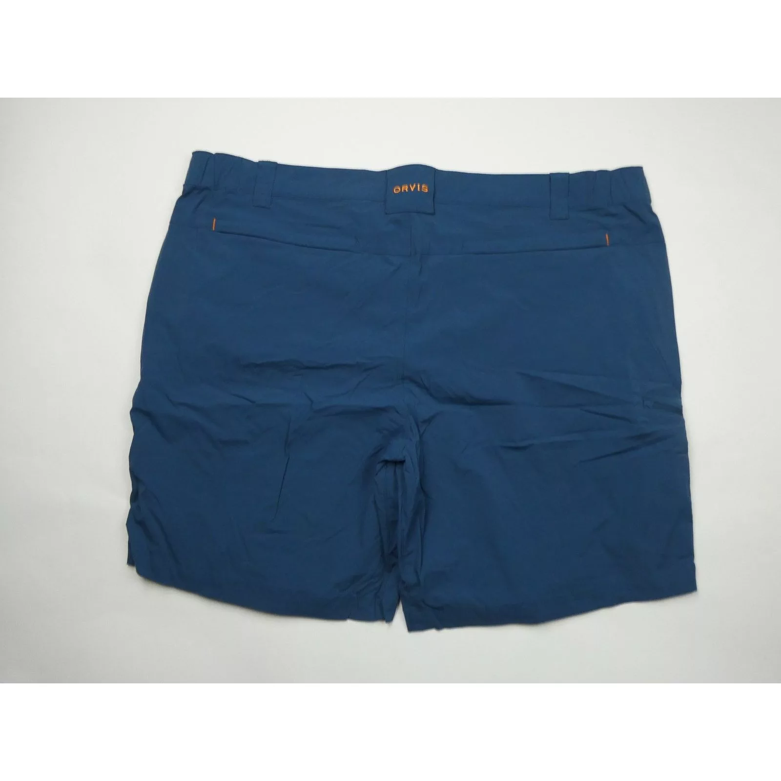 NEW men's Orvis shorts, blue, size: XXL, 9" inseam