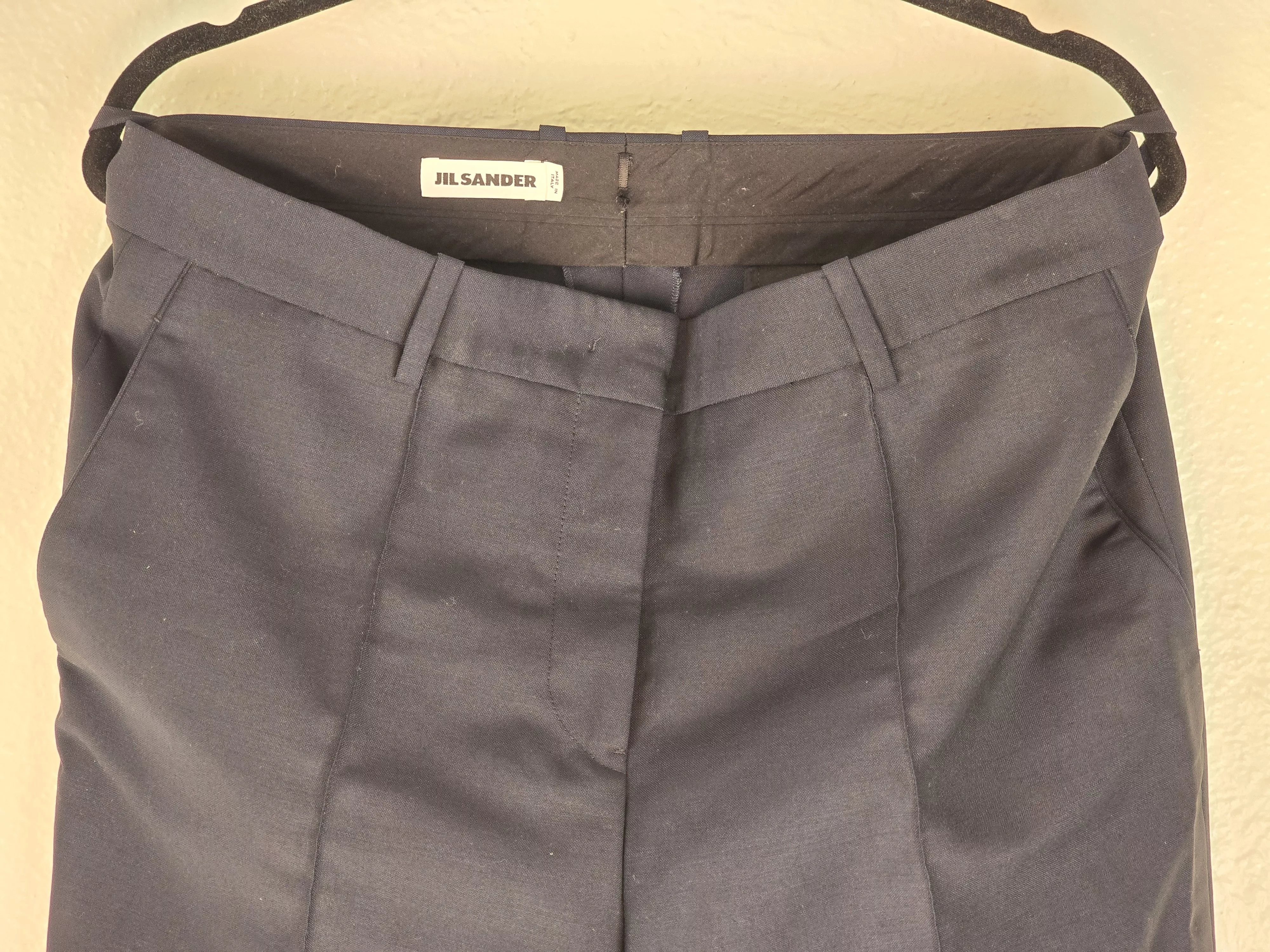 Jil Sander Pants Jil Sander Wool pants Blue