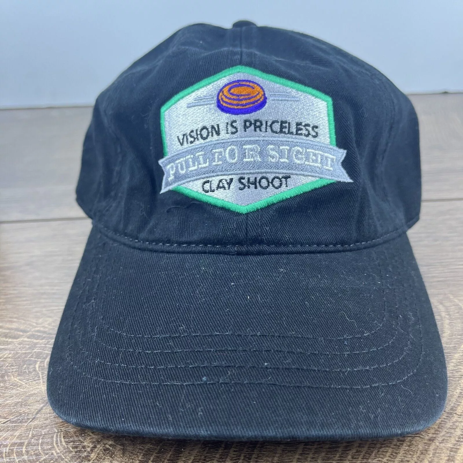 Other Hats Other Pull For Sight Clay Shoot Hat Black Hat Adjustable Adult Siz