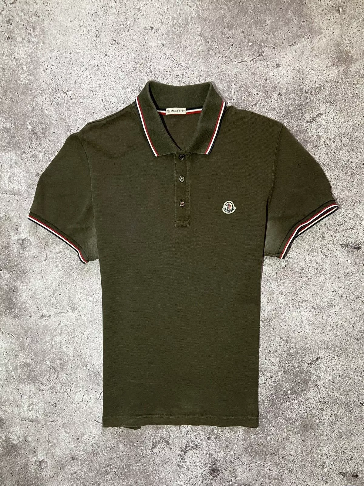 Moncler Short Sleeve T Shirts 💥Moncler khaki polo t-shirt‼️ Brown