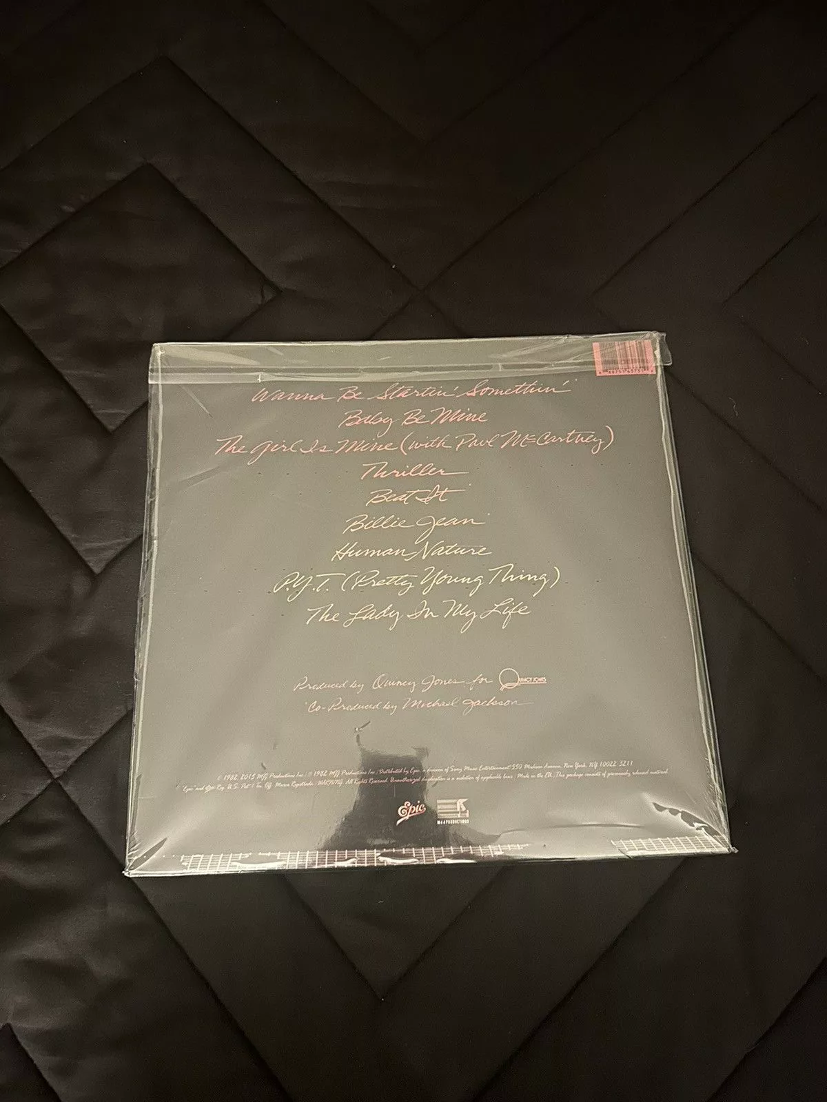 Delicious Vinyl Miscellaneous Delicious Vinyl × Michael Jackson Michael Jackson “Thriller” Vinyl Black