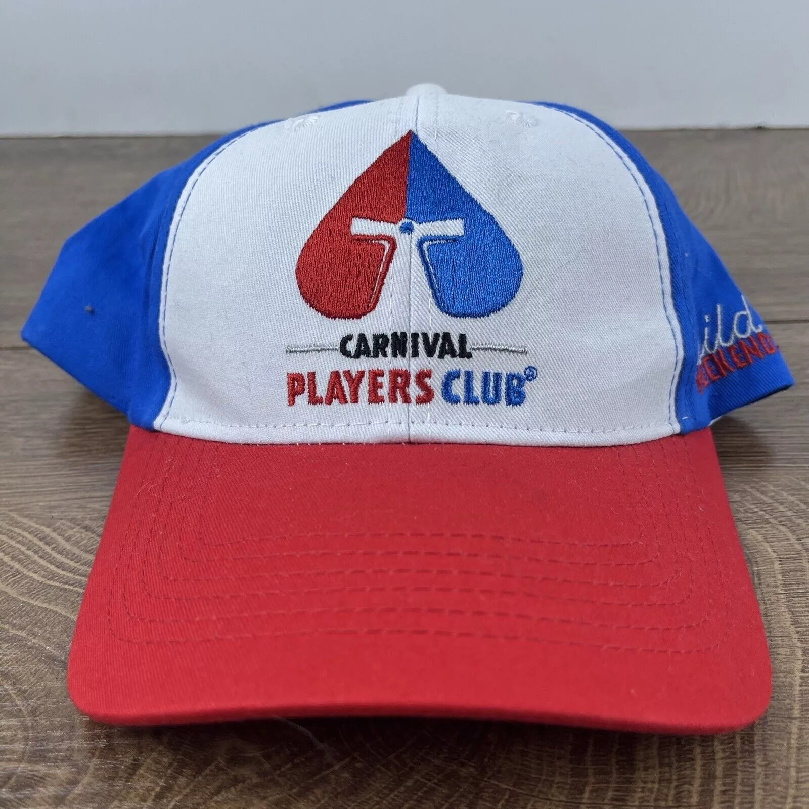 Other Hats Other Carnival Players Club Hat White Cap Hat Adjustable Hat White