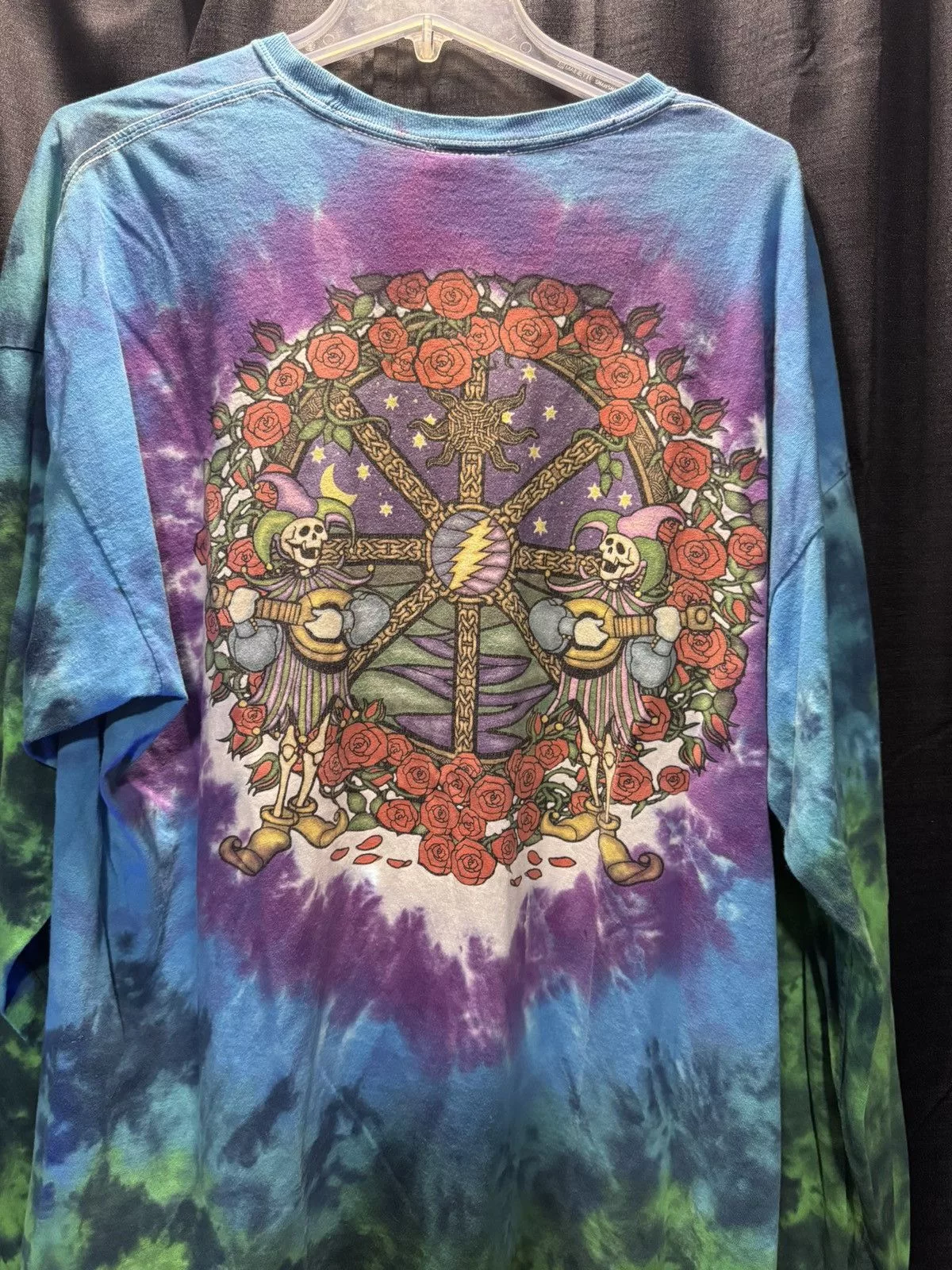 Grateful Dead Long Sleeve T Shirts Grateful Dead × Liquid Blue × Vintage Grateful Dead x Liquid Blue x Vintage long sleeve Green