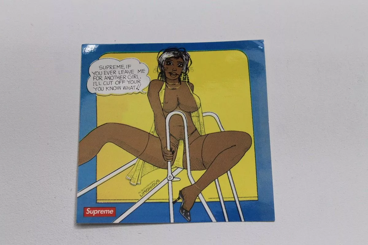 Supreme Supreme Supreme X Luminous Sticker Set Multi