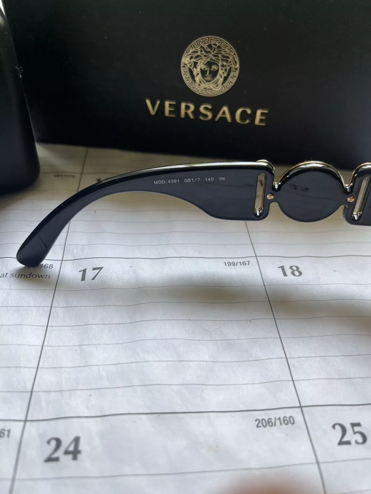 Versace Sunglasses Versace VE4391 Black