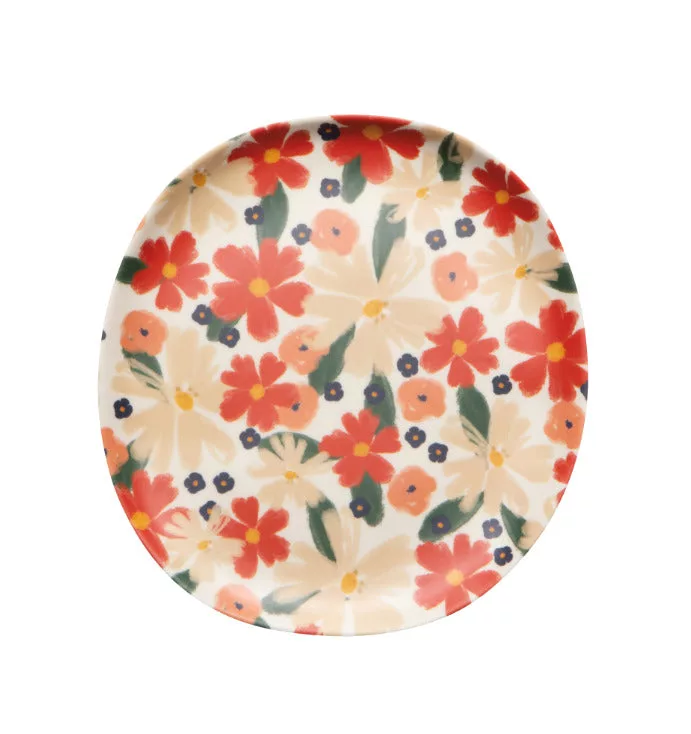 Full Bloom Melamine Side Plate
